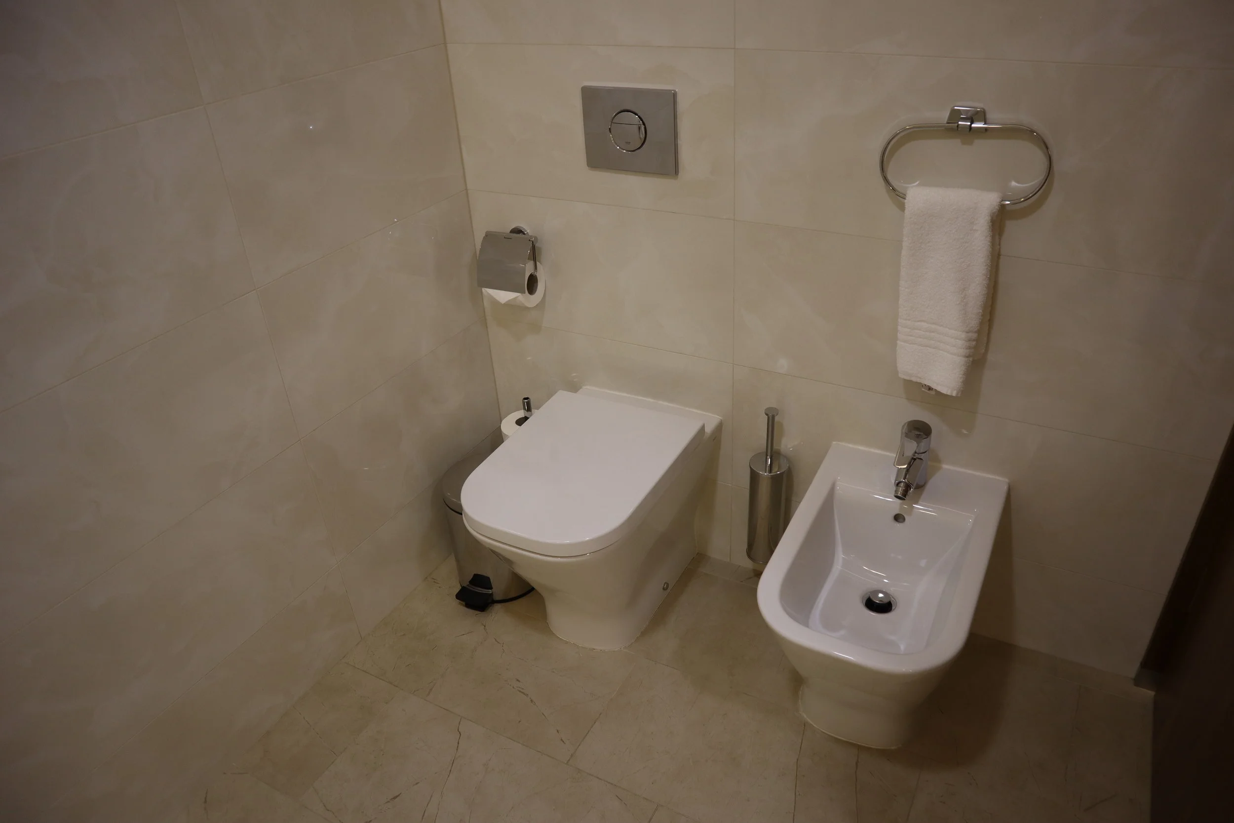 Marriott Novosibirsk – Toilet and bidet