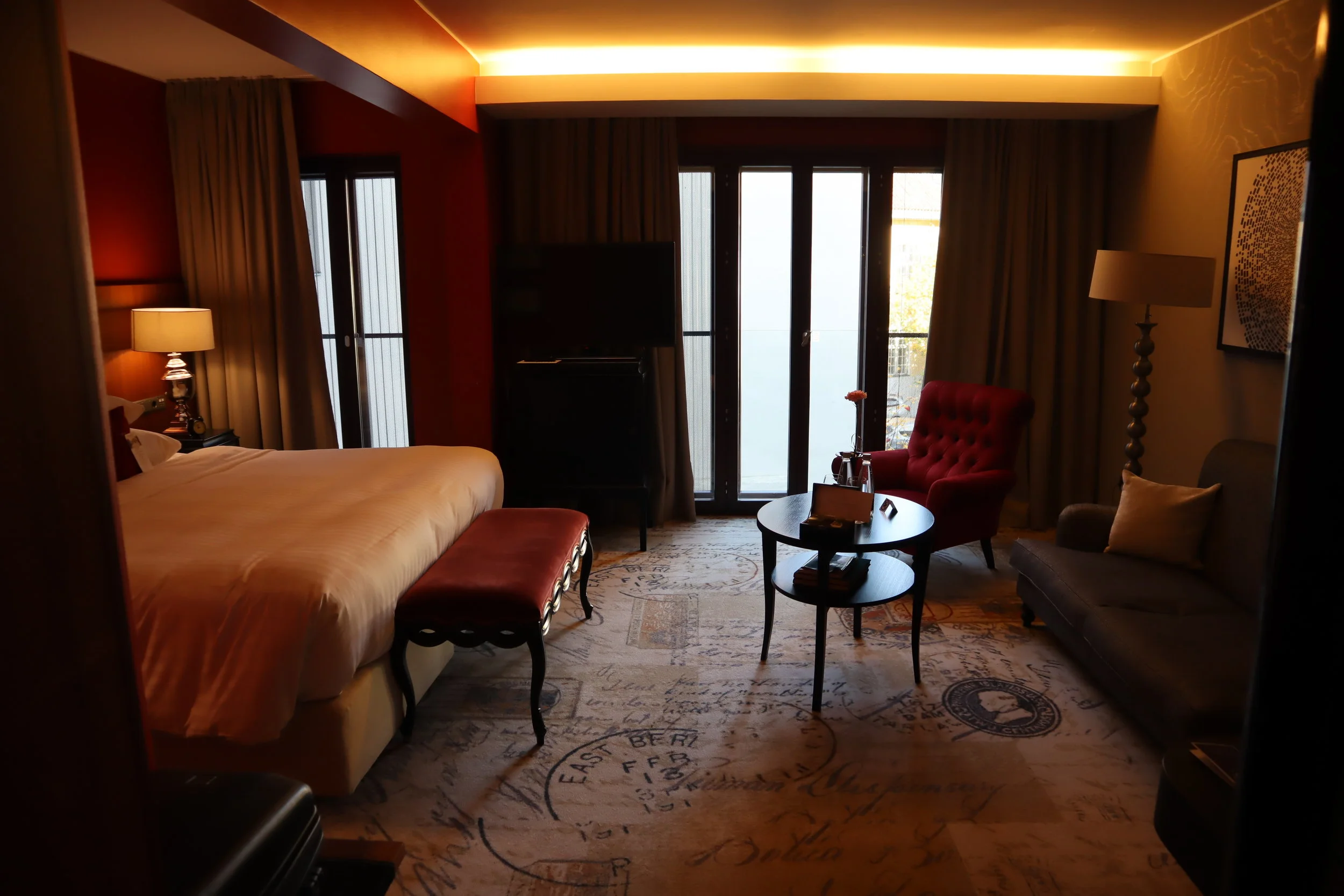 Junior suite at the Hotel Telegraaf, Tallinn