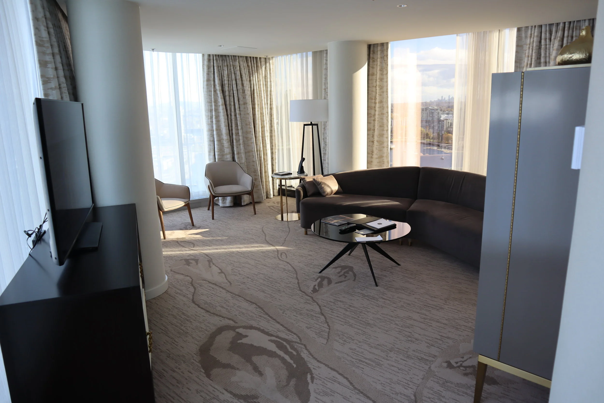 One-bedroom suite at the JW Marriott Parq Vancouver