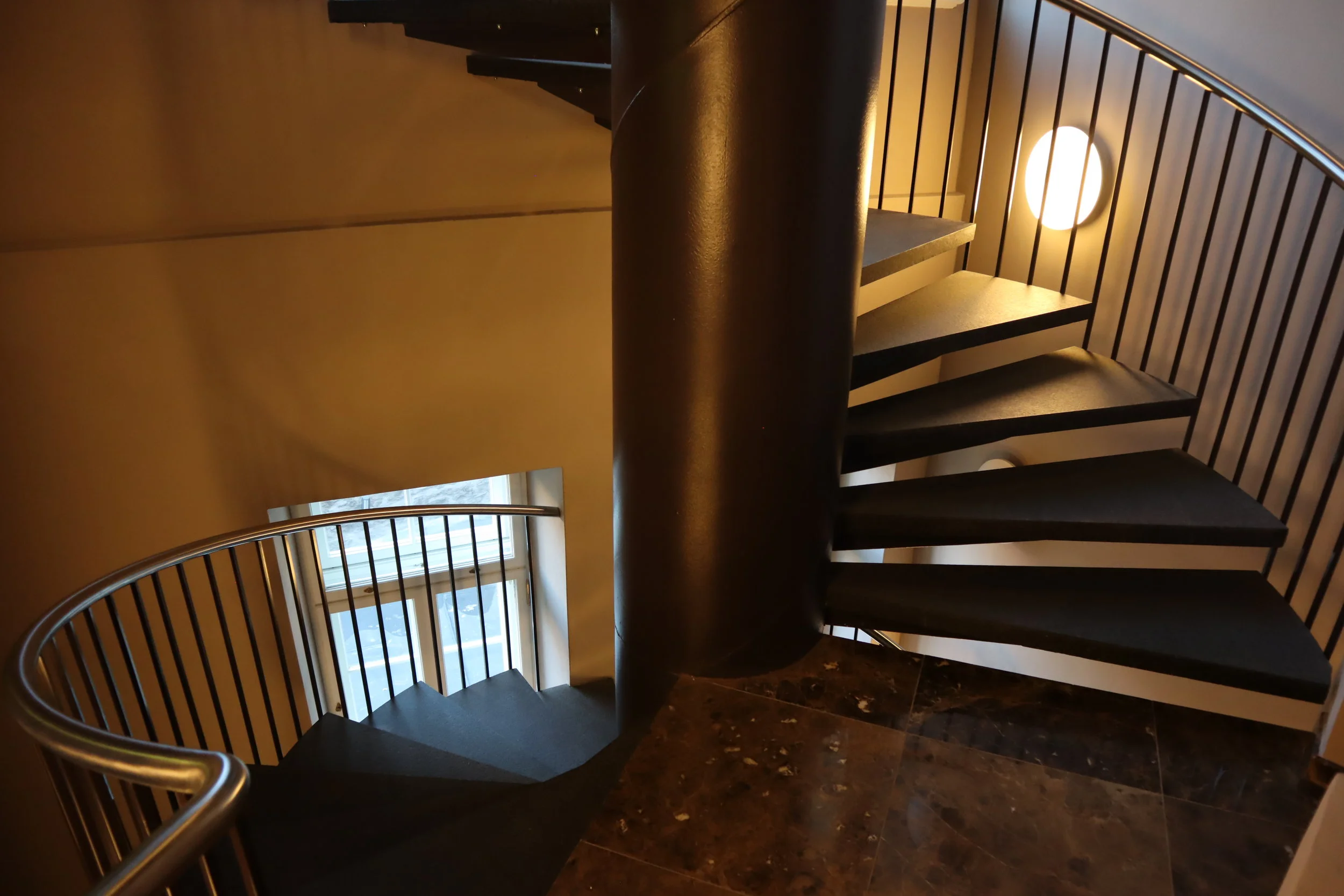 Hotel Telegraaf Tallinn – Spiral staircase