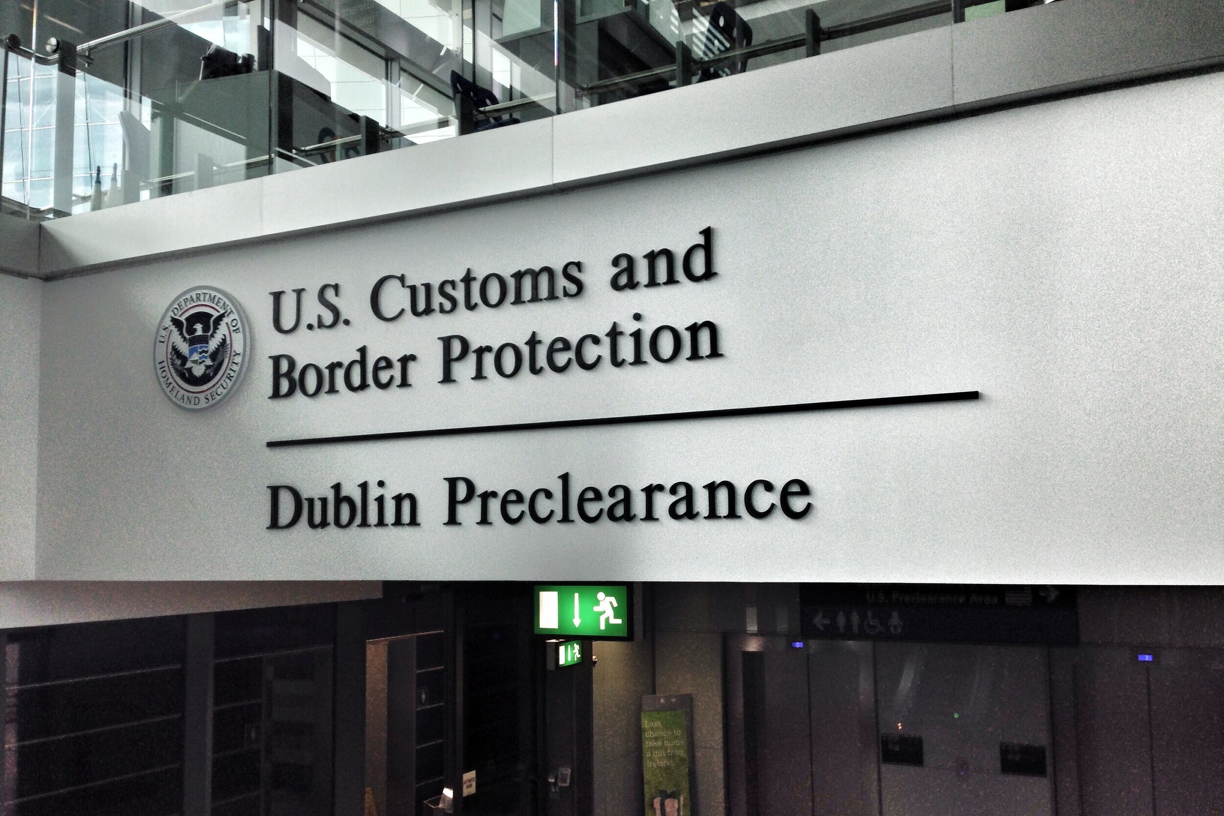 US pre-clearance facility, Dublin