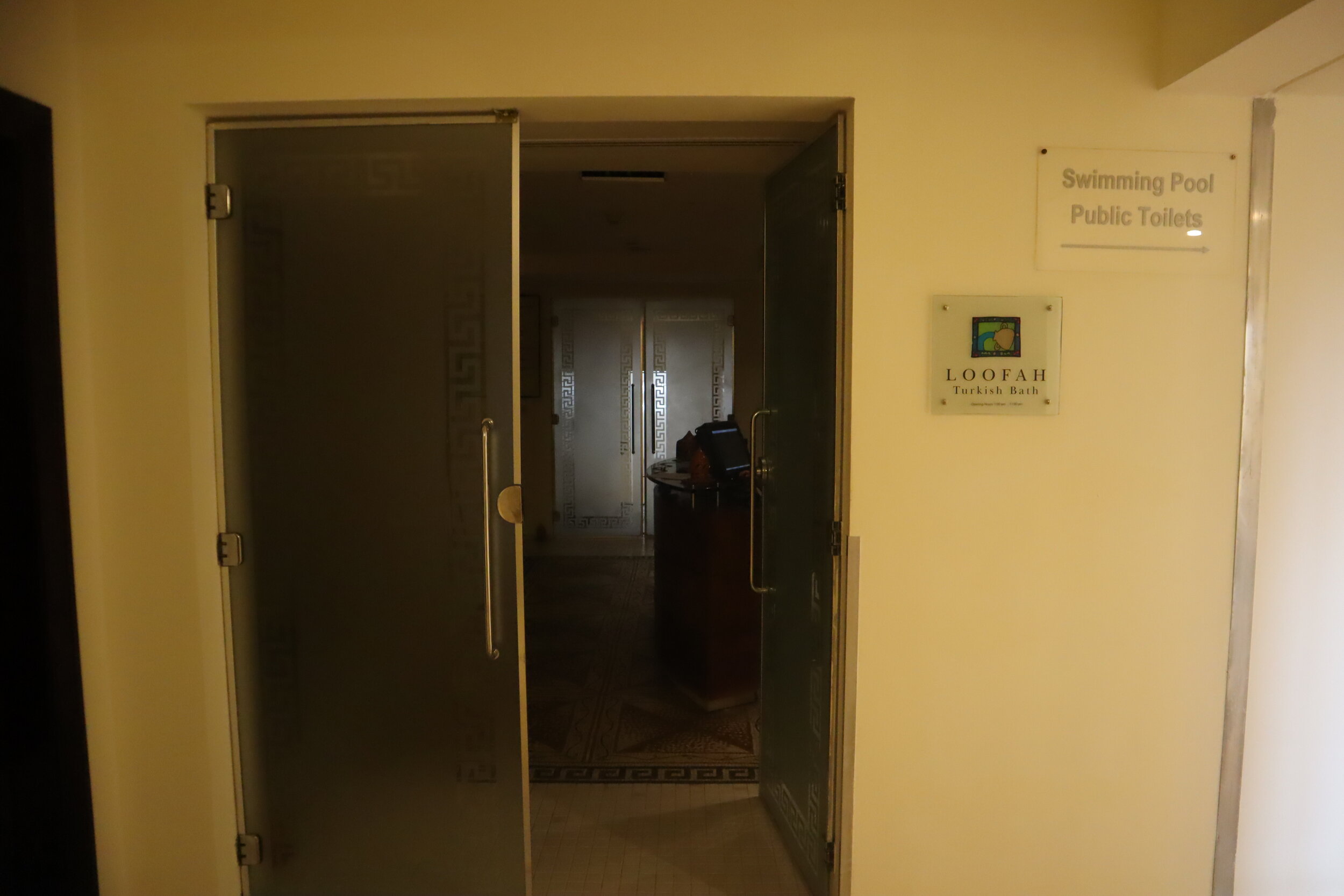 Marriott Petra – Loofah Turkish bath
