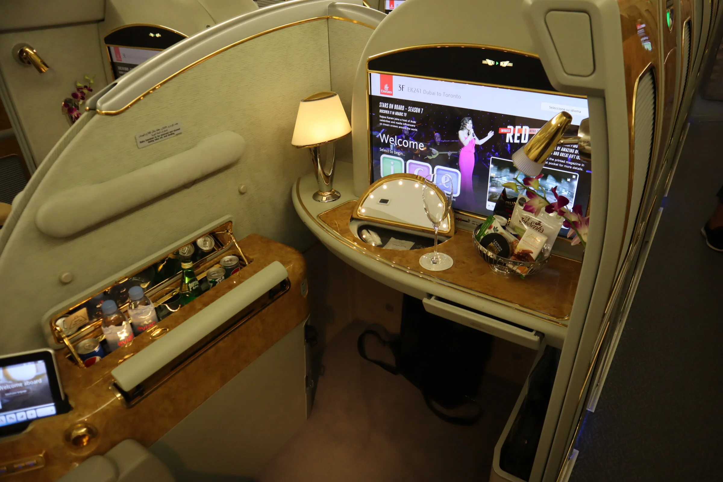 Review: Emirates A380 First Class Dubai to Toronto | Prince of Travel