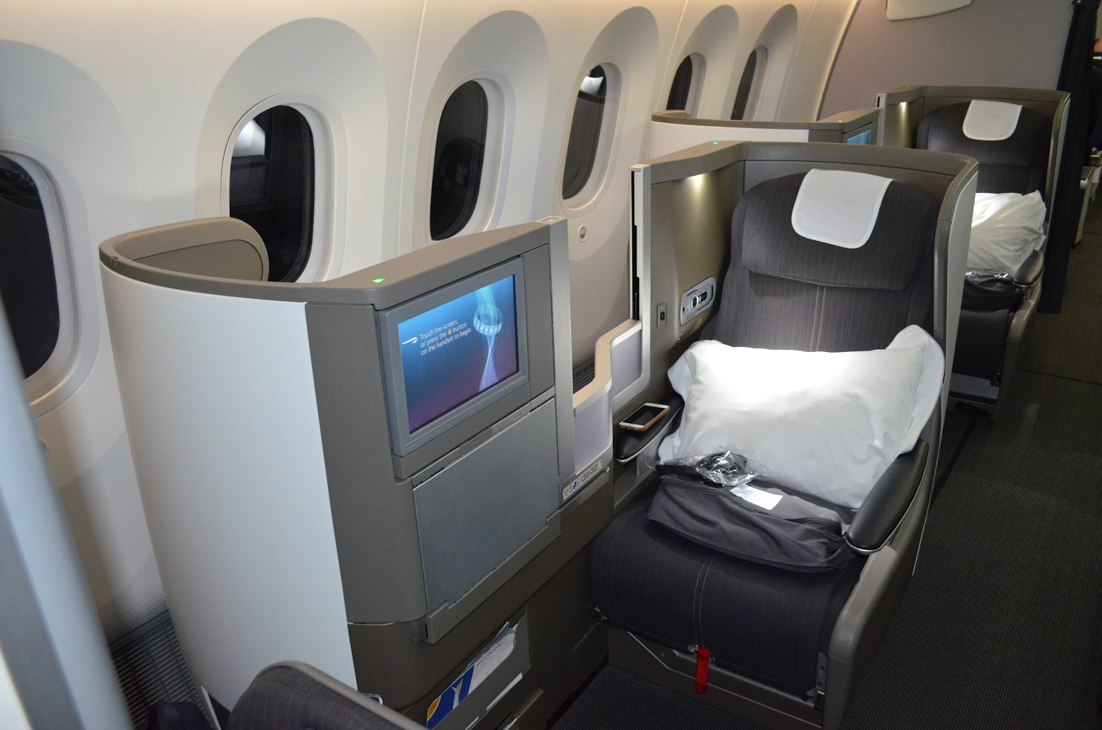 Review British Airways 787 Business Class Montreal to London Prince