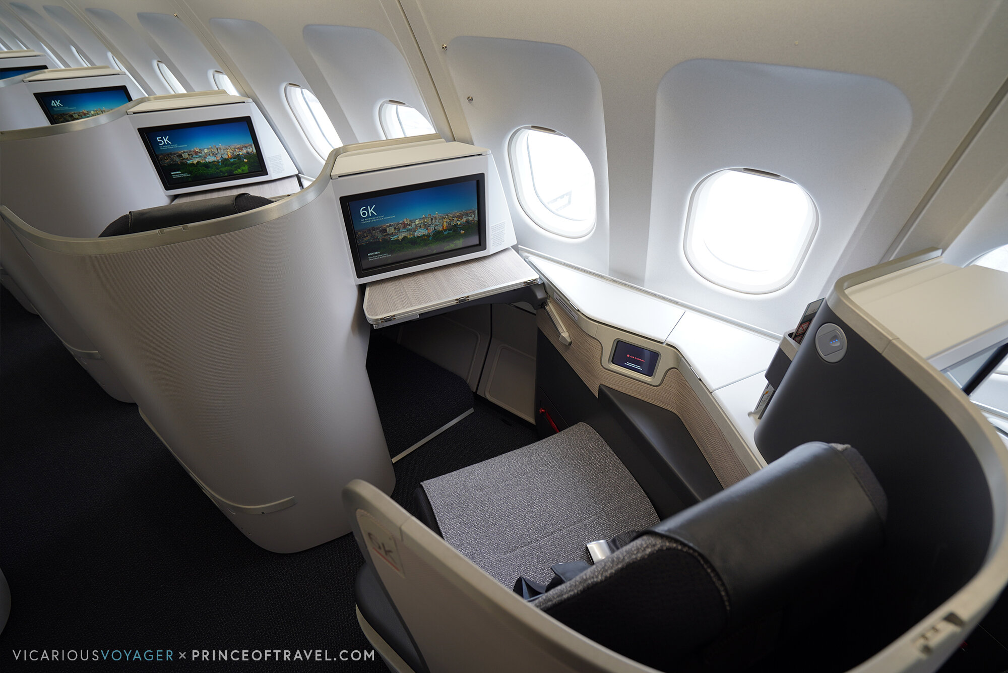 Review: Air Canada A330 New Business Class Vancouver to Montreal ...