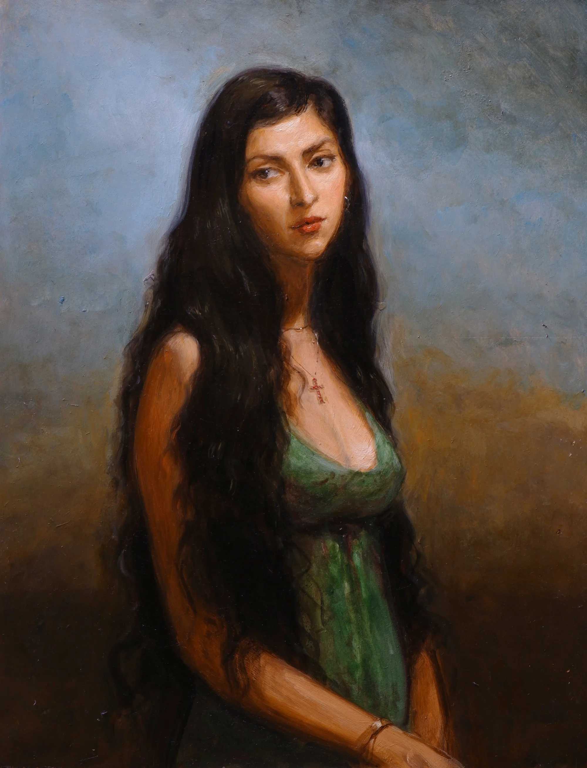 Tempest oil 17" x 13"