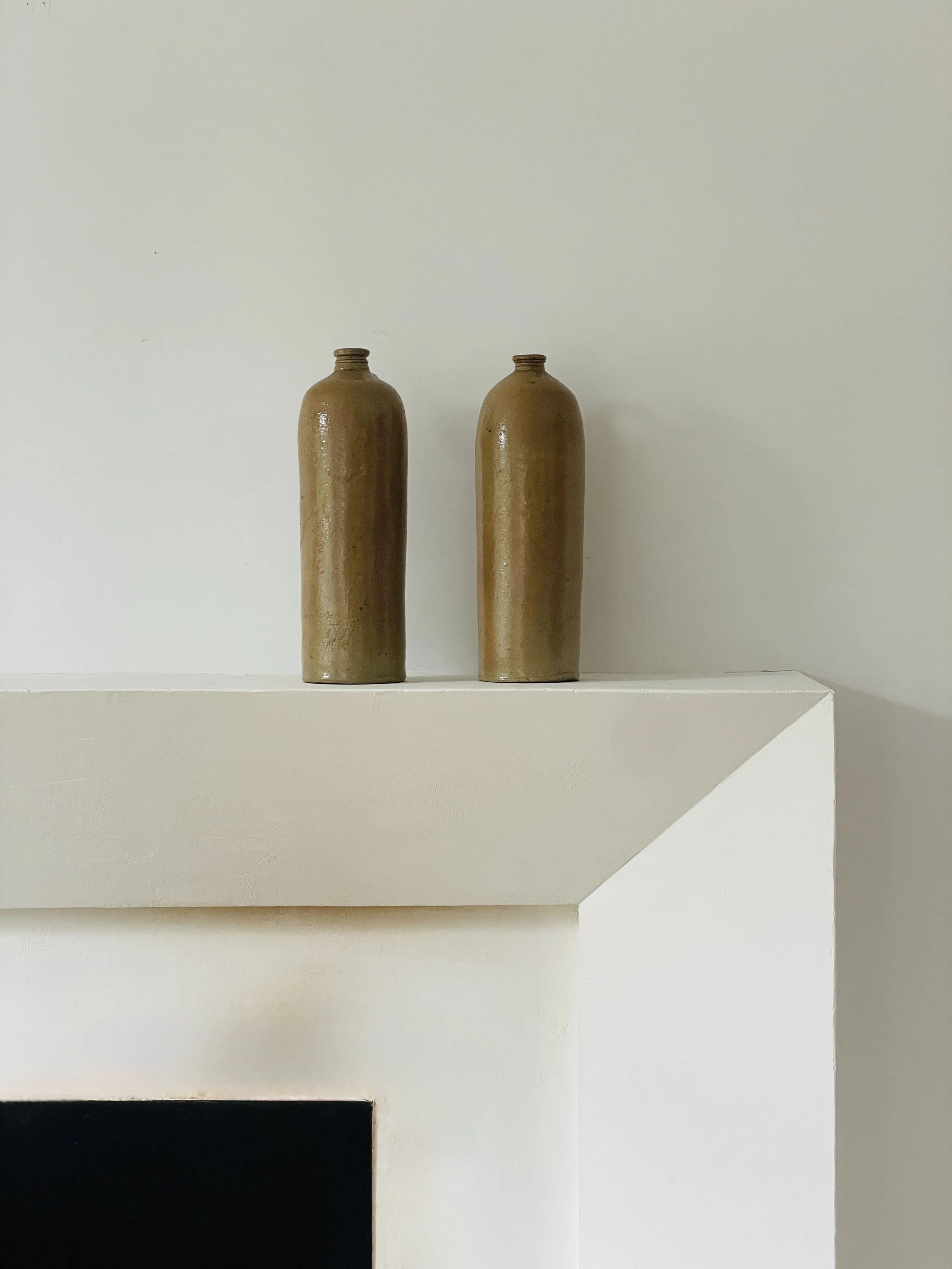 MATERI(A)NTIQUES OCHRE CERAMIC JUG SET.5.jpg