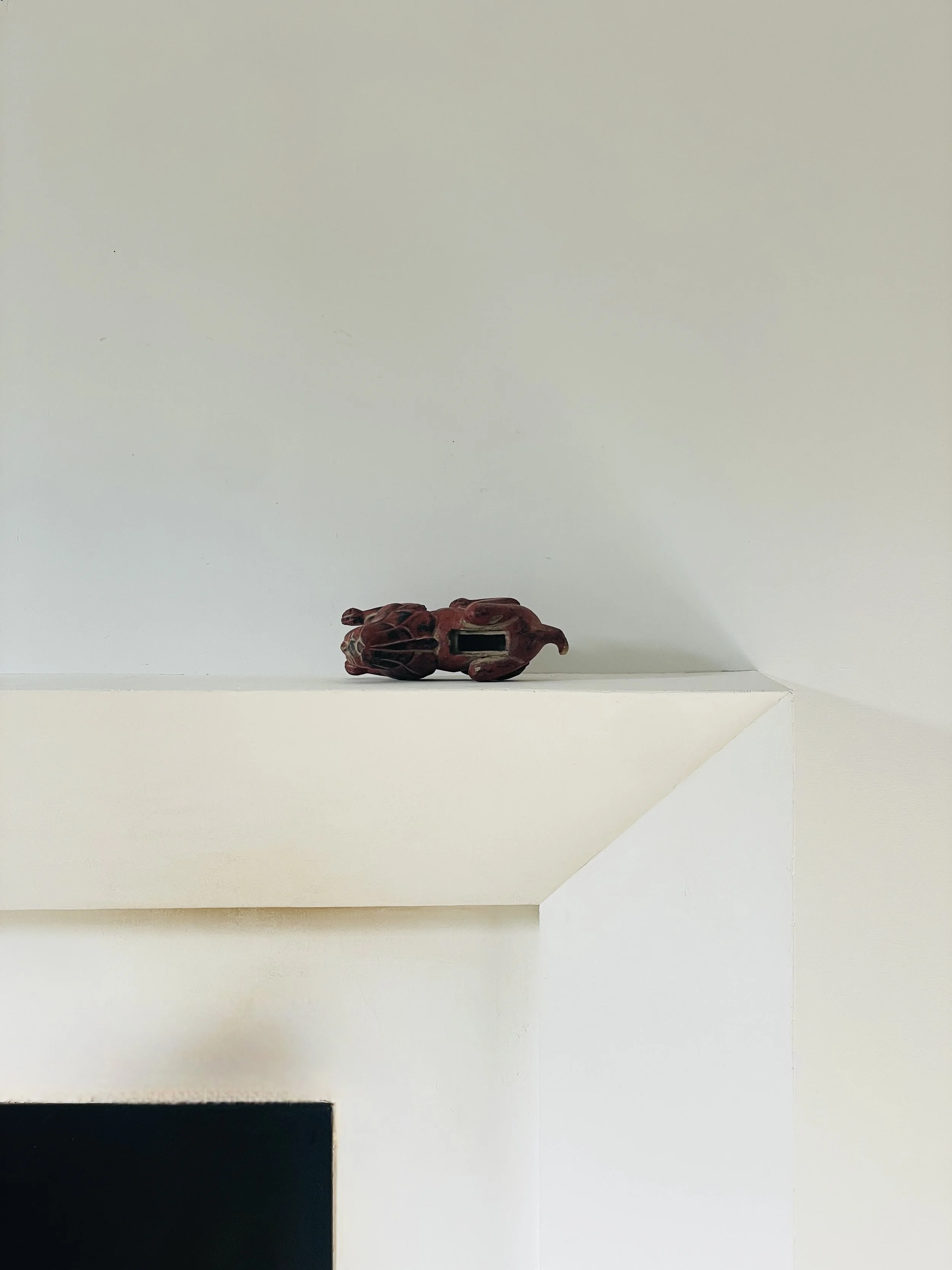 MATERI(A)NTIQUES THAI RED PAINTED WOOD SPHYNX CARVING(6).jpg