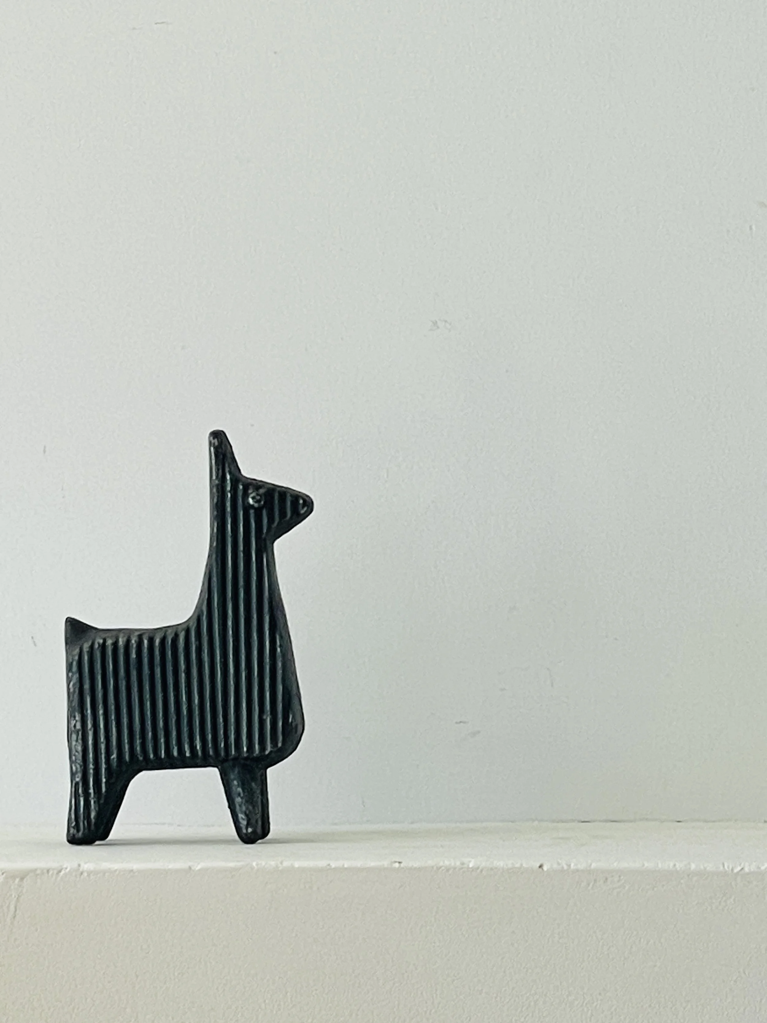 MATERI(A)NTIQUES MID CENTURY MODERN STONE LLAMA FIGURINE(2).jpg