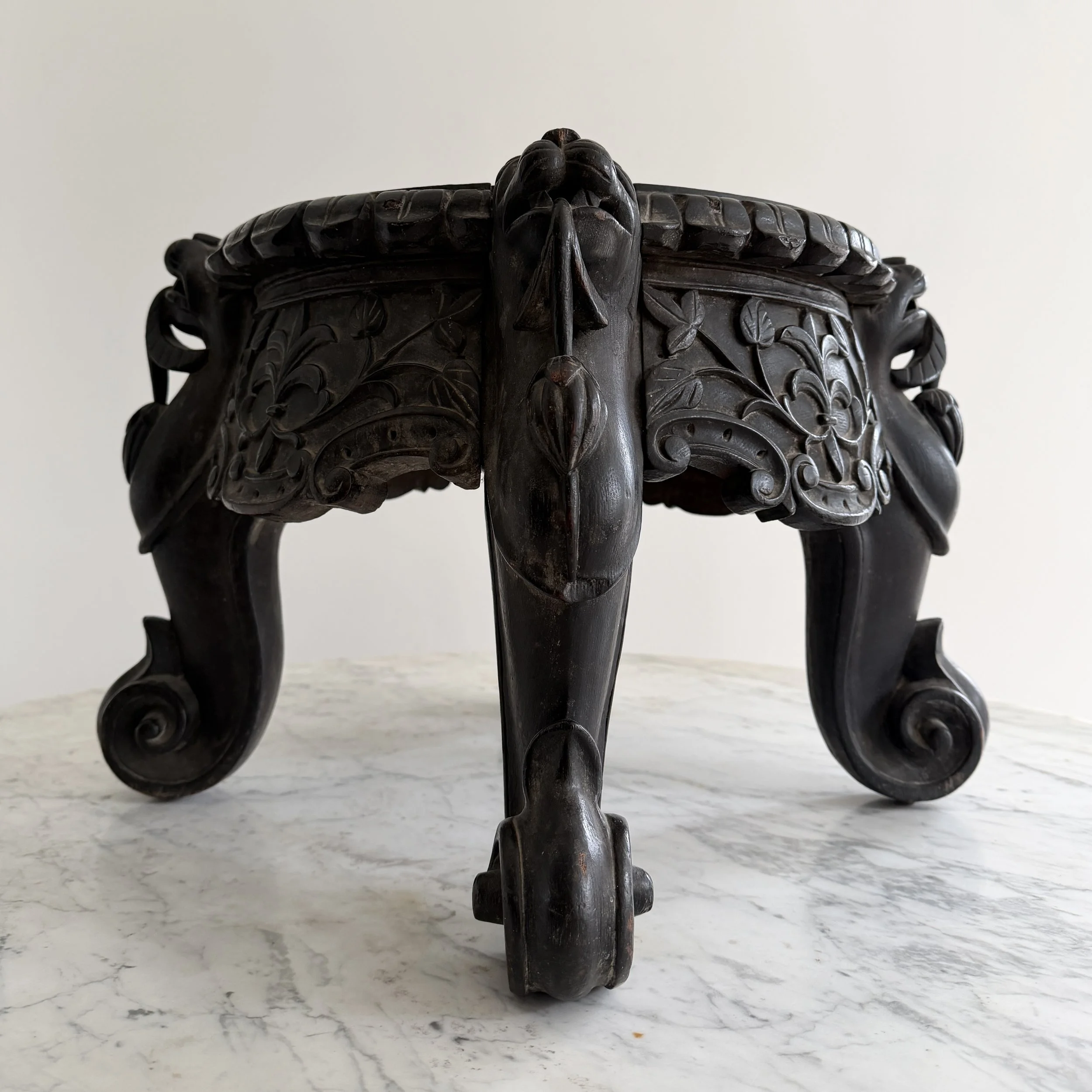 MATERI(A)NTIQUES CARVED TEAK FLOWER AND DRAGON OCCASIONAL TABLE94).jpg