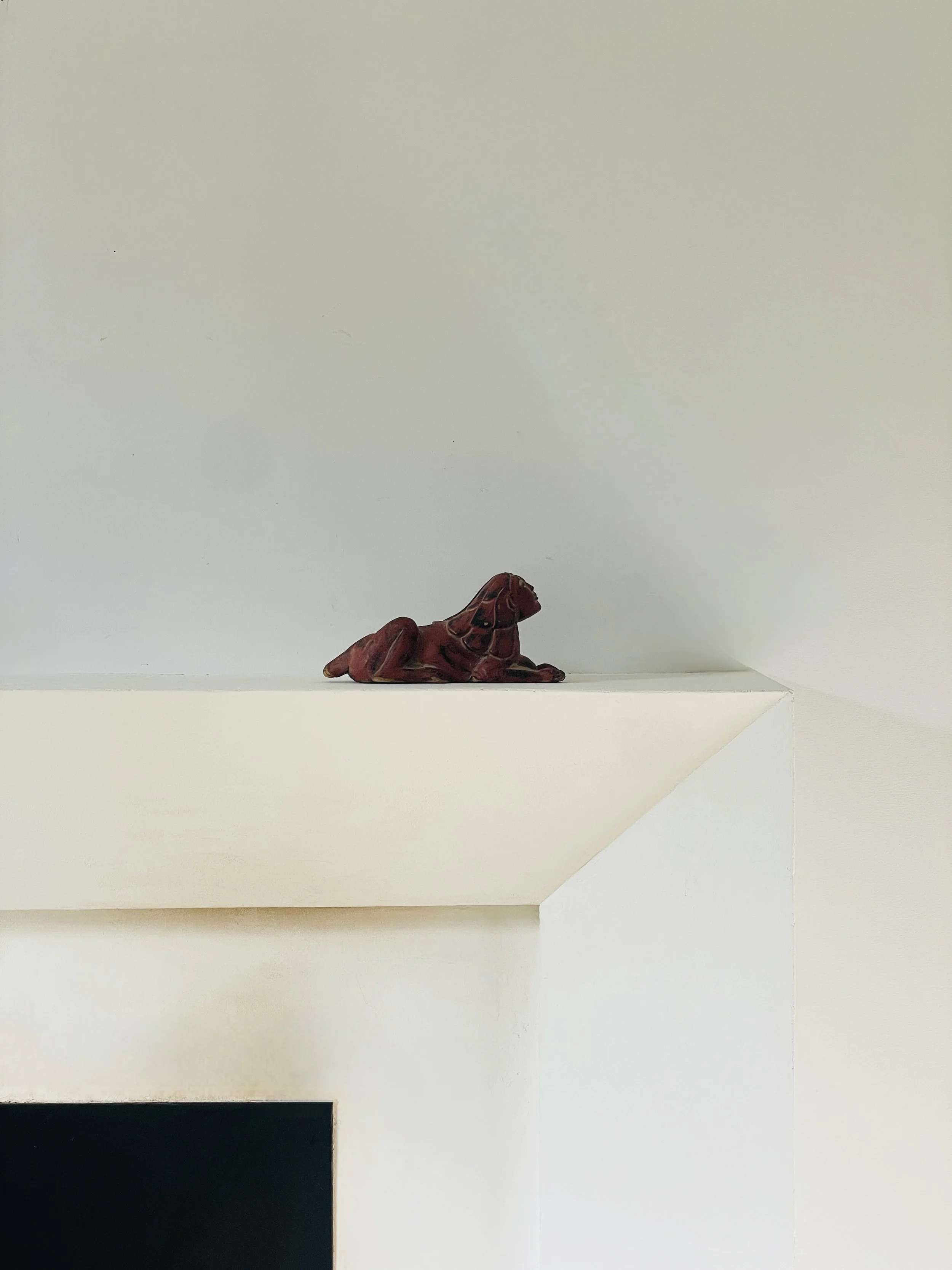 MATERI(A)NTIQUES THAI RED PAINTED WOOD SPHYNX CARVING(3).jpg