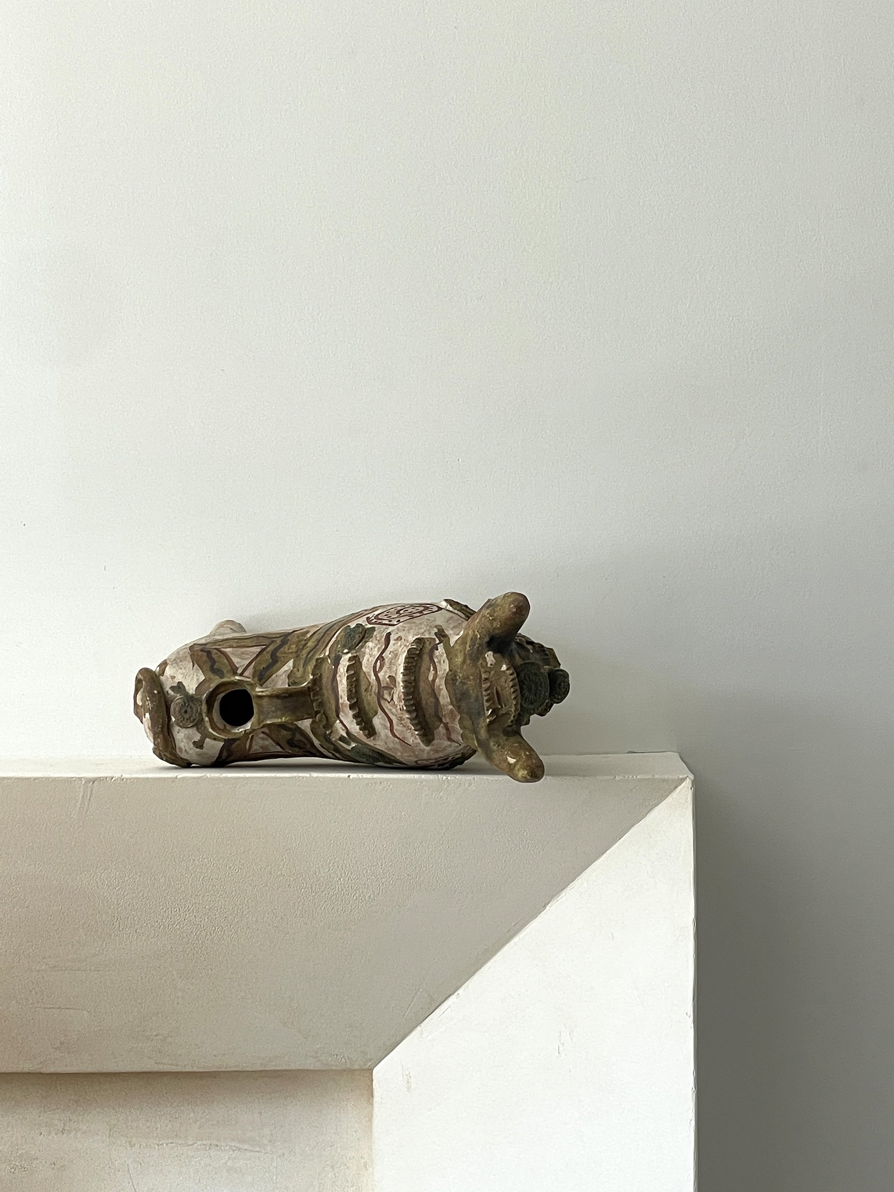 MATERI(A)NTIQUES PERUVIAN TERRA COTTA BULL VASE.jpg