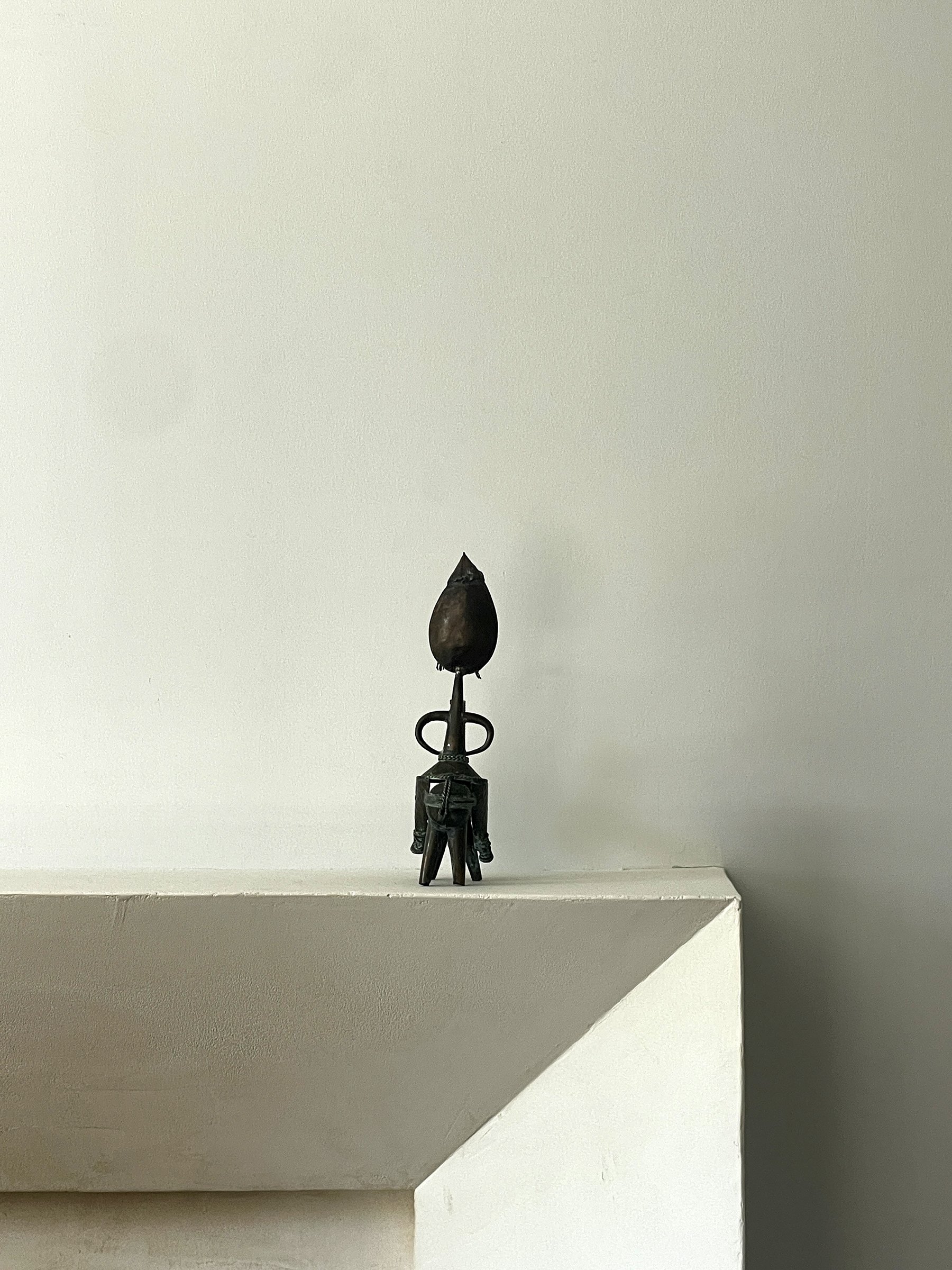MATERI(A)NTIQUES SMALL RUSTIC METAL MAN RIDING DONKEY(2).jpg