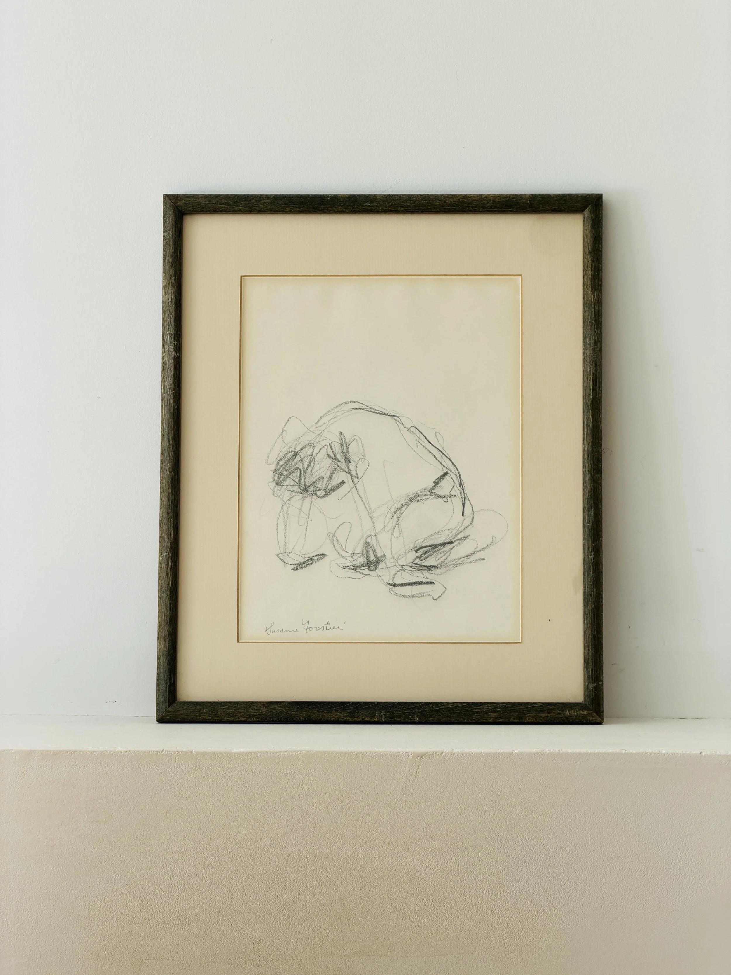 MATERI(A)NTIQUES SET OF 2 MEDIUM FRAMED CHARCOAL NUDE FIGURE DRAWINGS.4.jpg