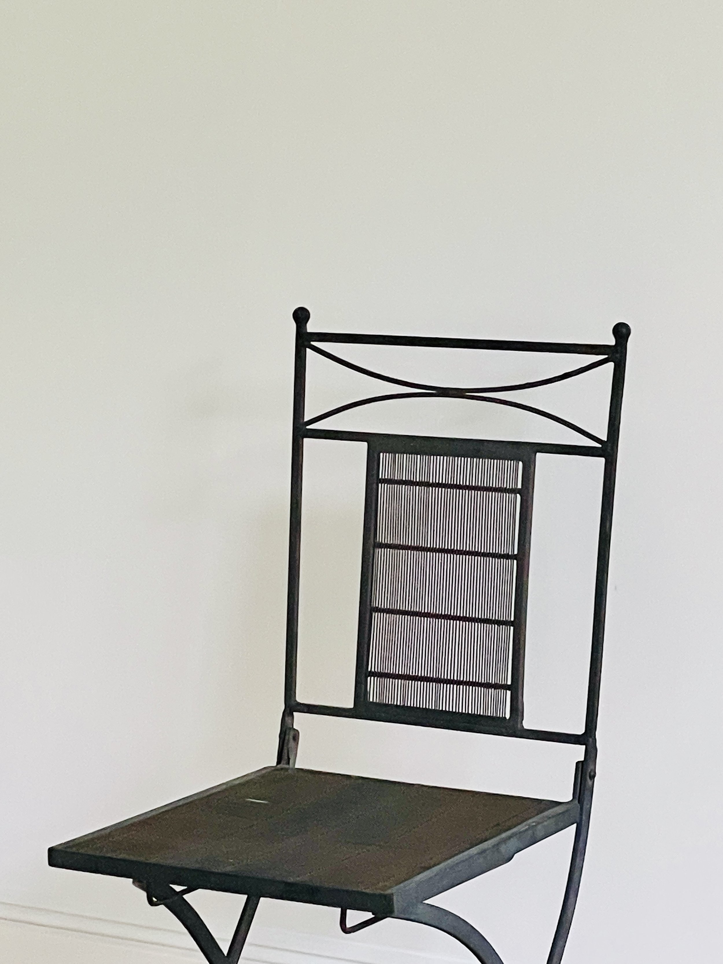 MATERI(A)NTIQUES OUTDOOR BLACK WIRE BISTRO TABLE AND CHAIRS SET(6).jpg
