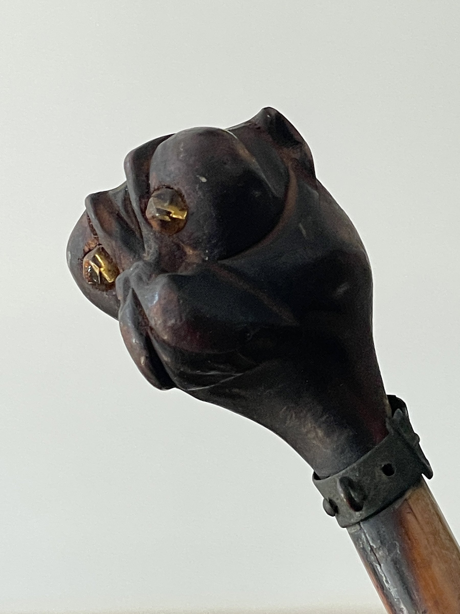 MATERI(A)NTIQUES BAMBOO BOXER WALKING CANE(4).jpg