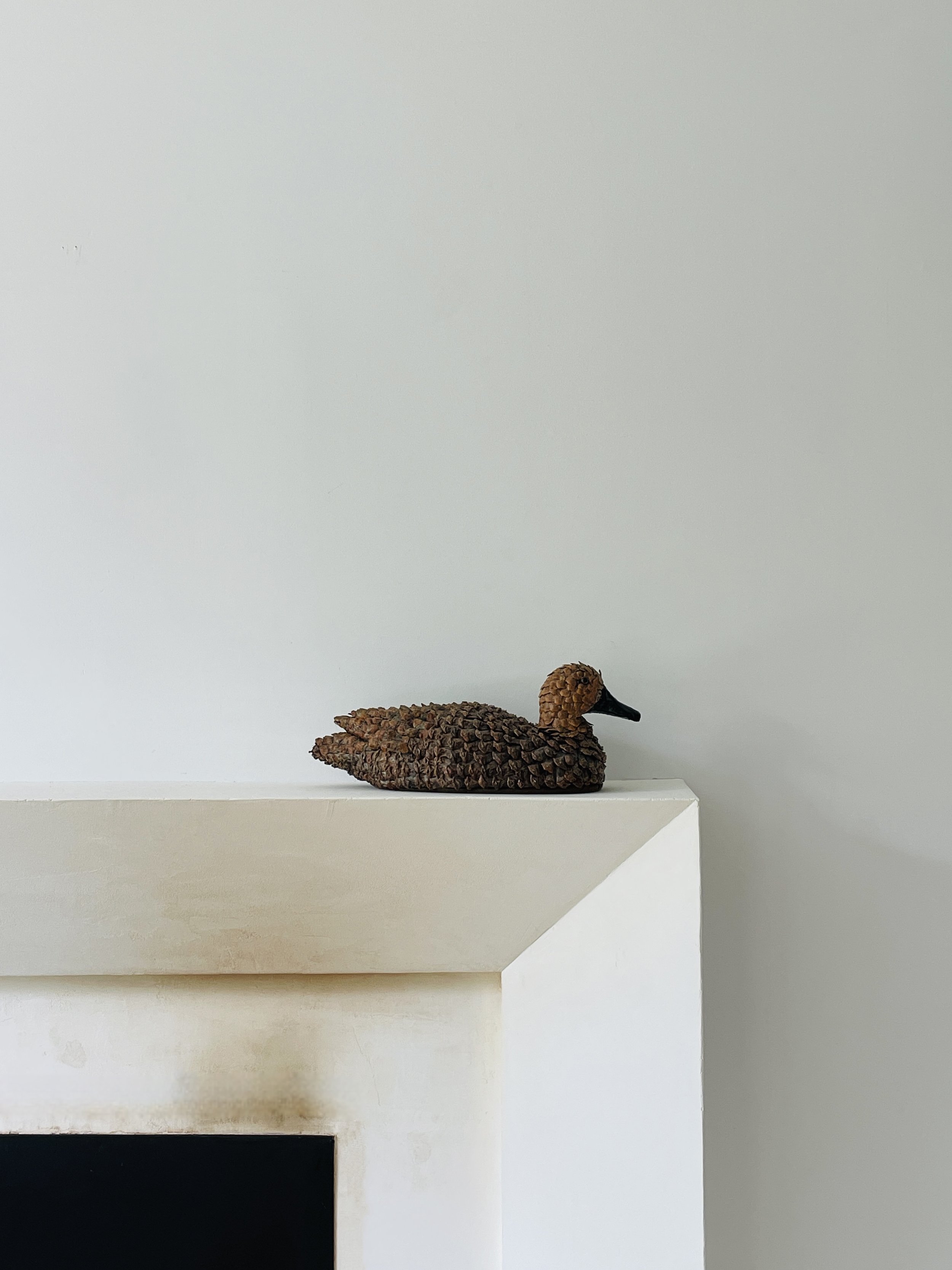 MATERI(A)NTIQUES PINECONE DUCK DECOY(2).jpg