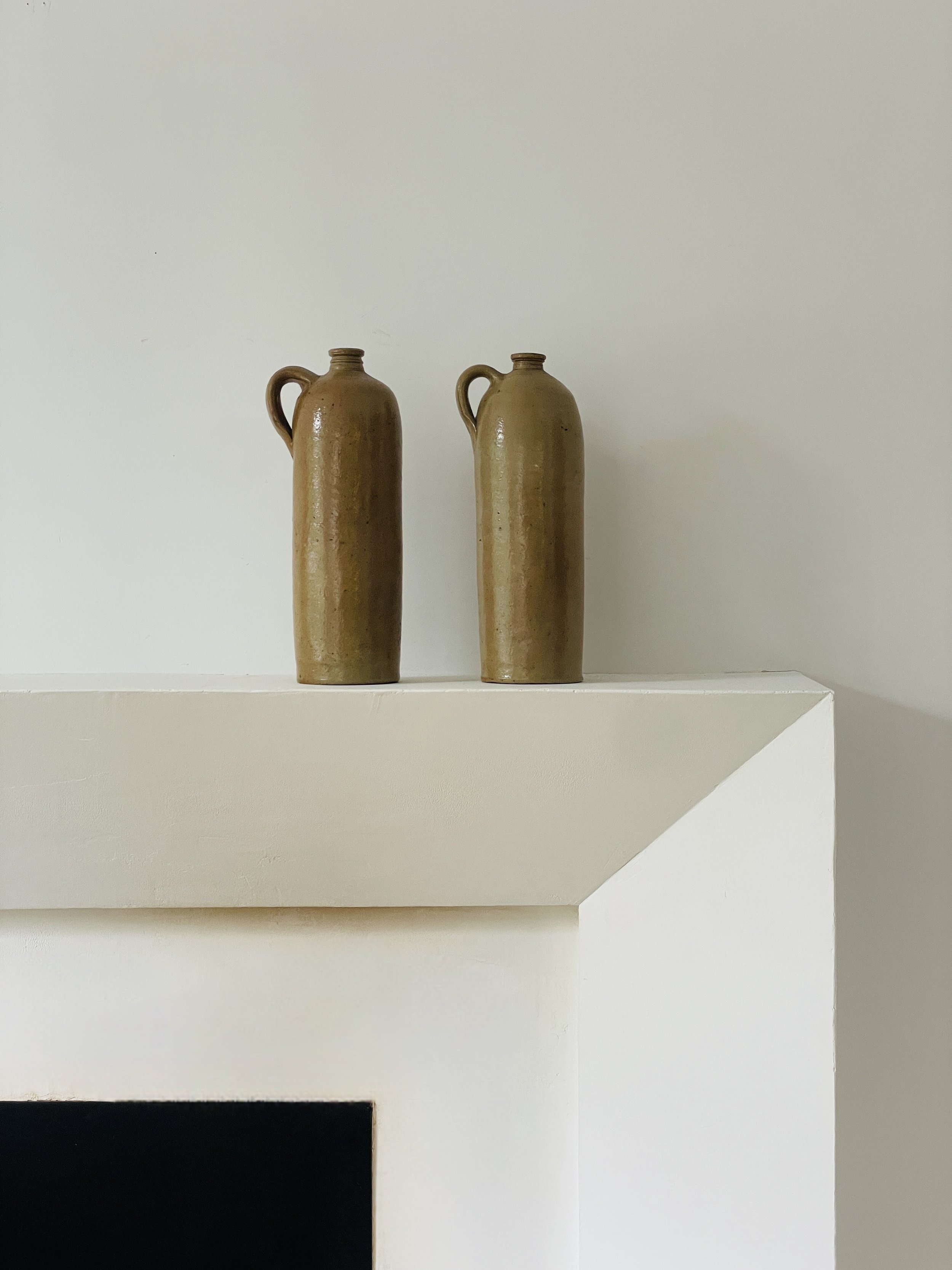 MATERI(A)NTIQUES OCHRE CERAMIC JUG SET.4.jpg