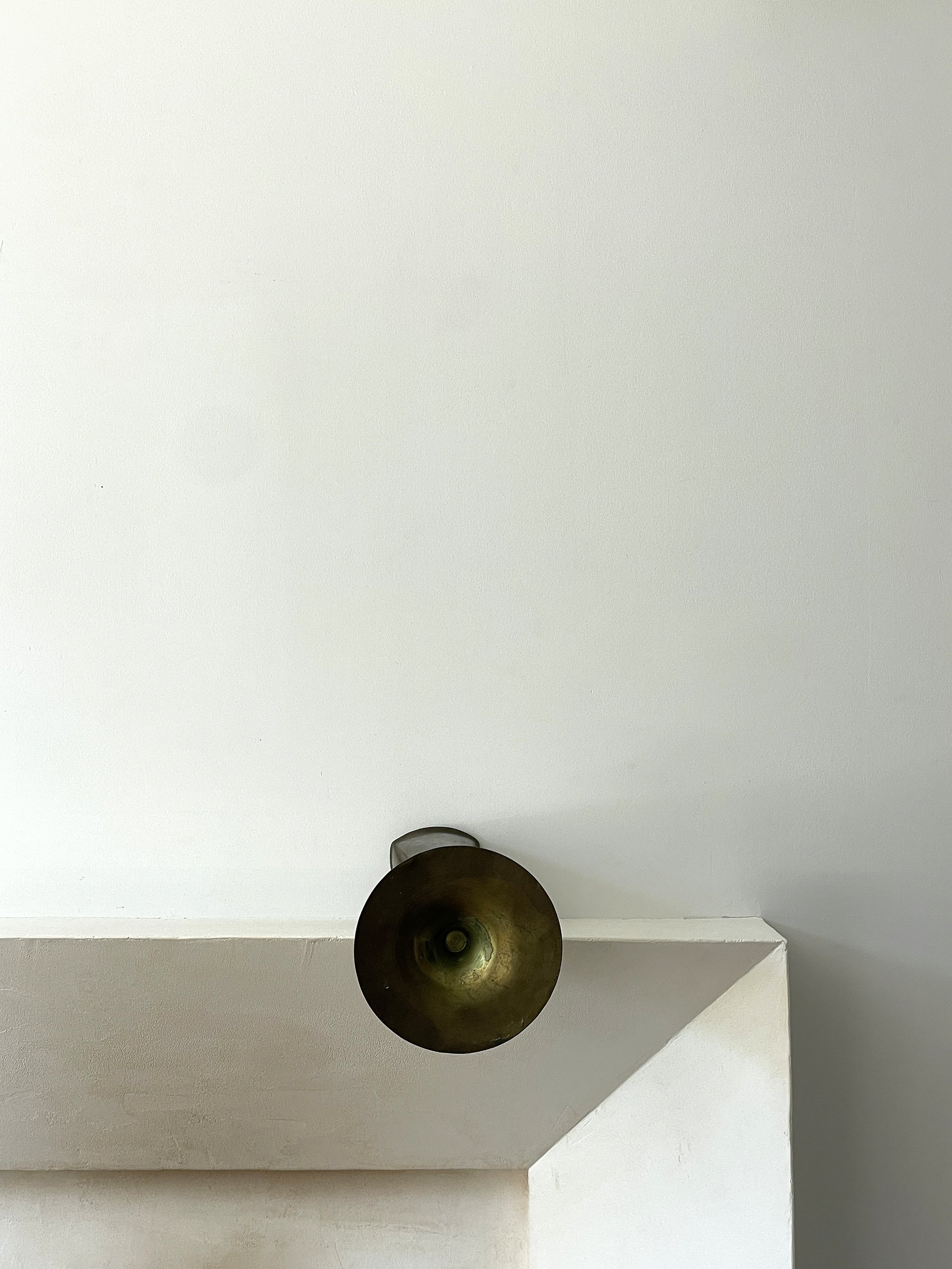 MATERI(A)NTIQUES TALL METAL TRIANGLE CANDLE HOLDER.jpg