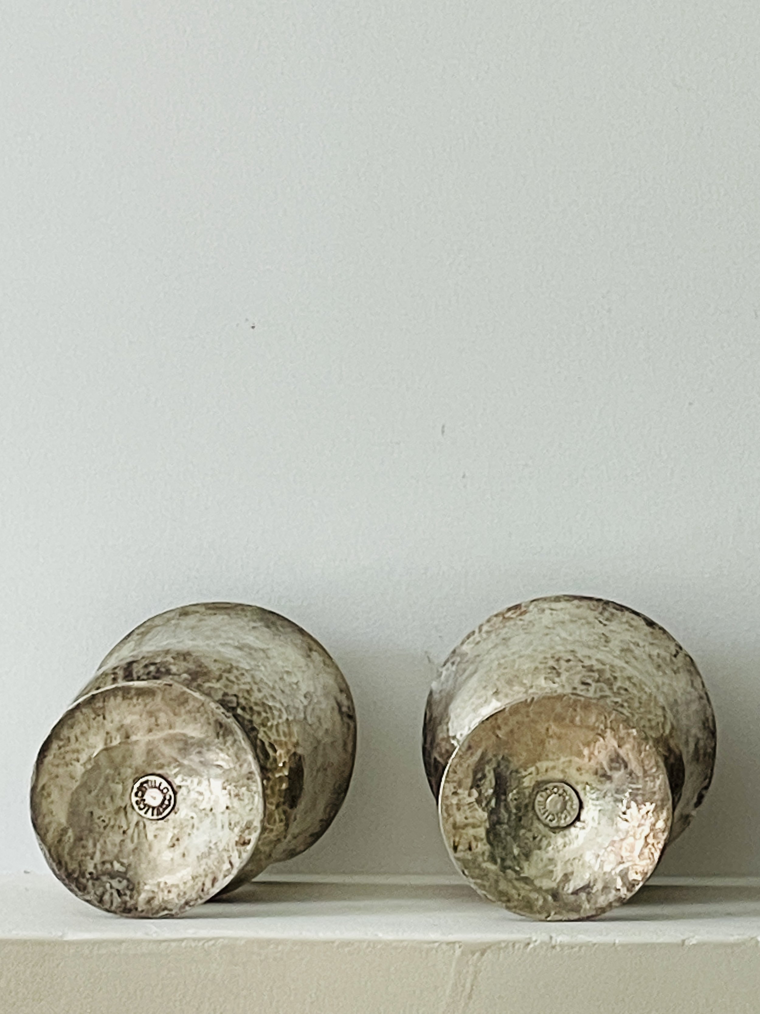 MATERI(A)NTIQUES SET OF 4 HAMMERED SILVER GOBLETS(5).jpg