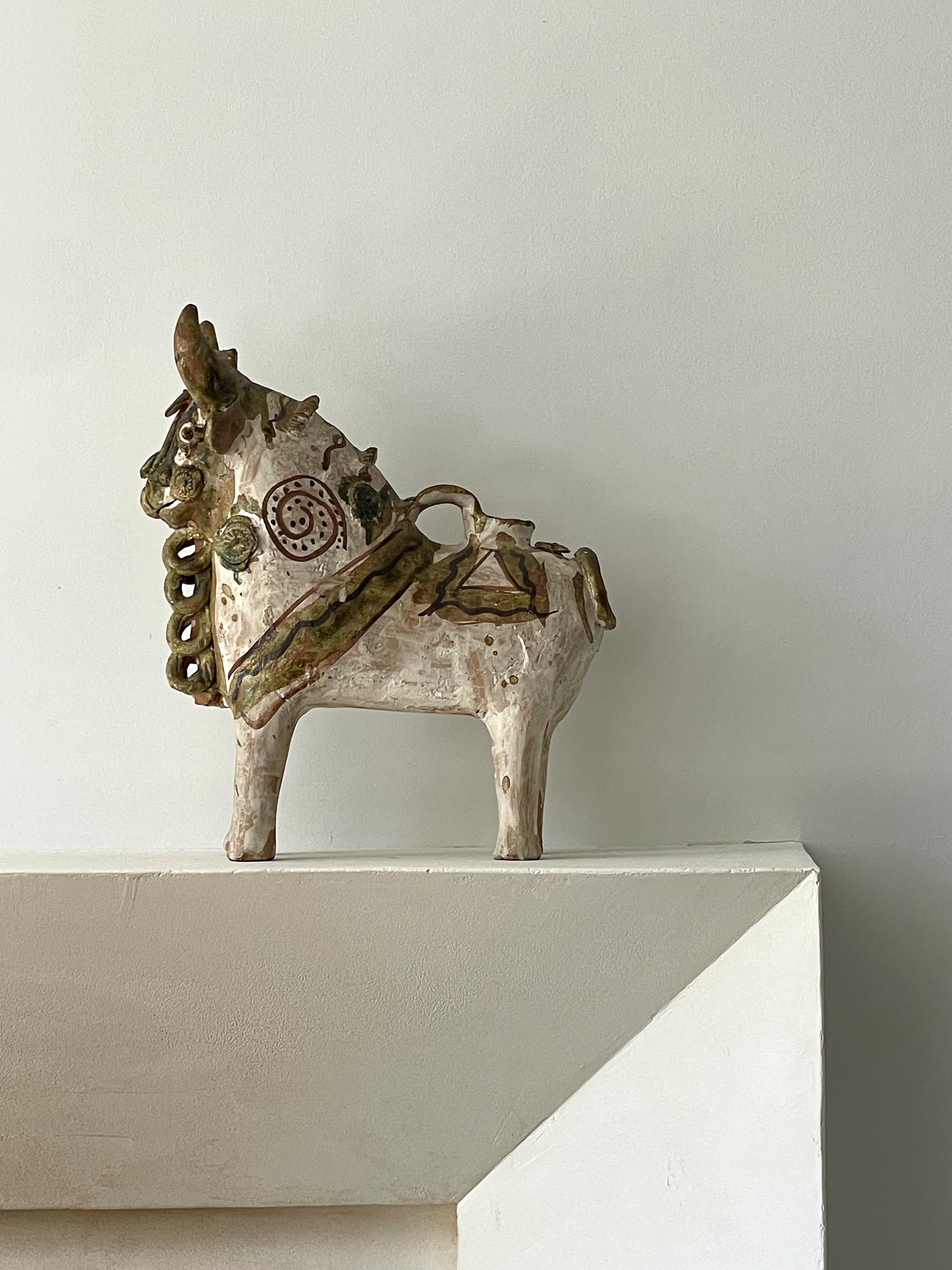 MATERI(A)NTIQUES PERUVIAN TERRA COTTA BULL VASE(3).jpg