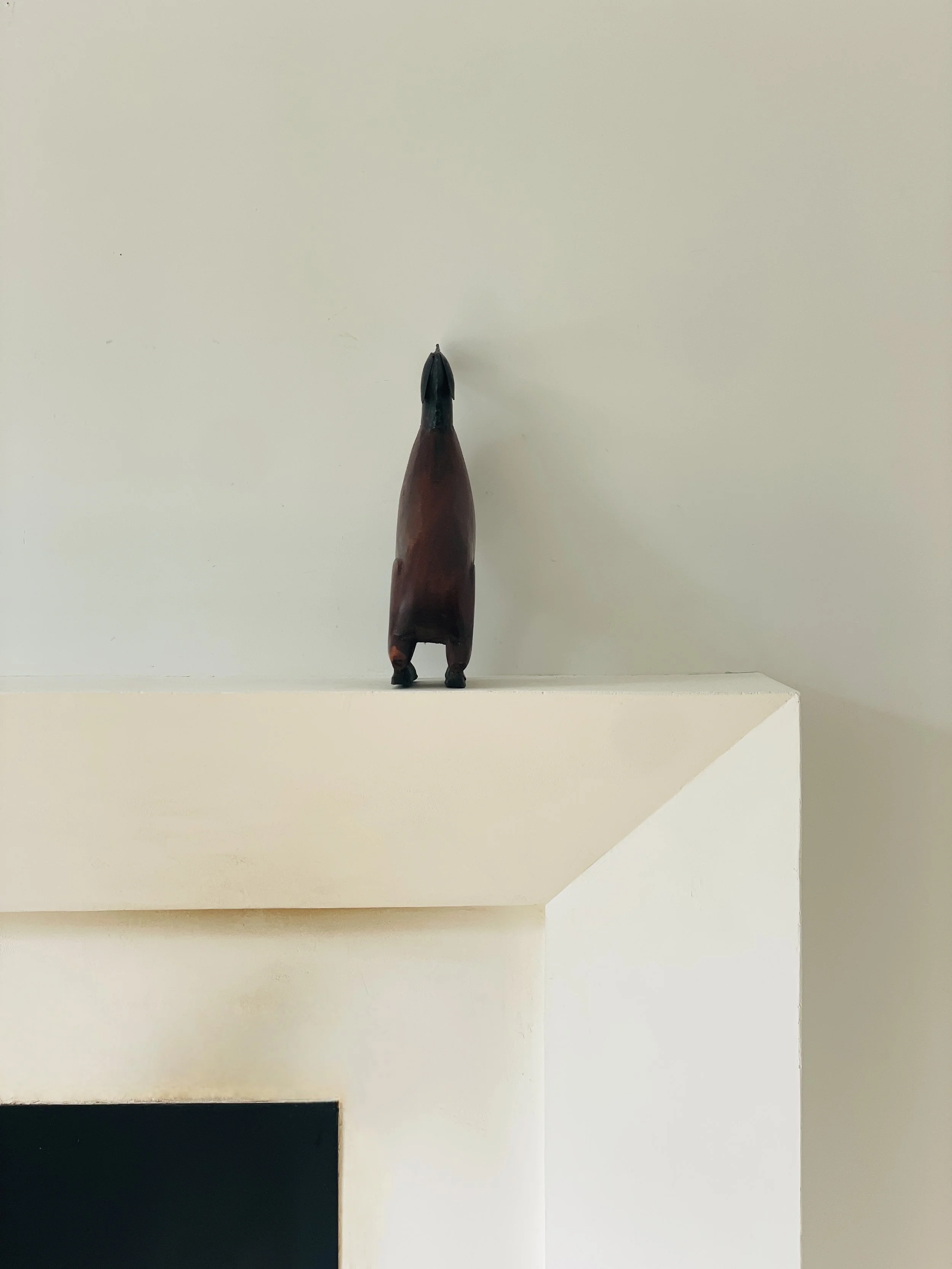 MATERI(A)NTIQUES WOOD AND METAL DOG SCULPTURE(5).jpg