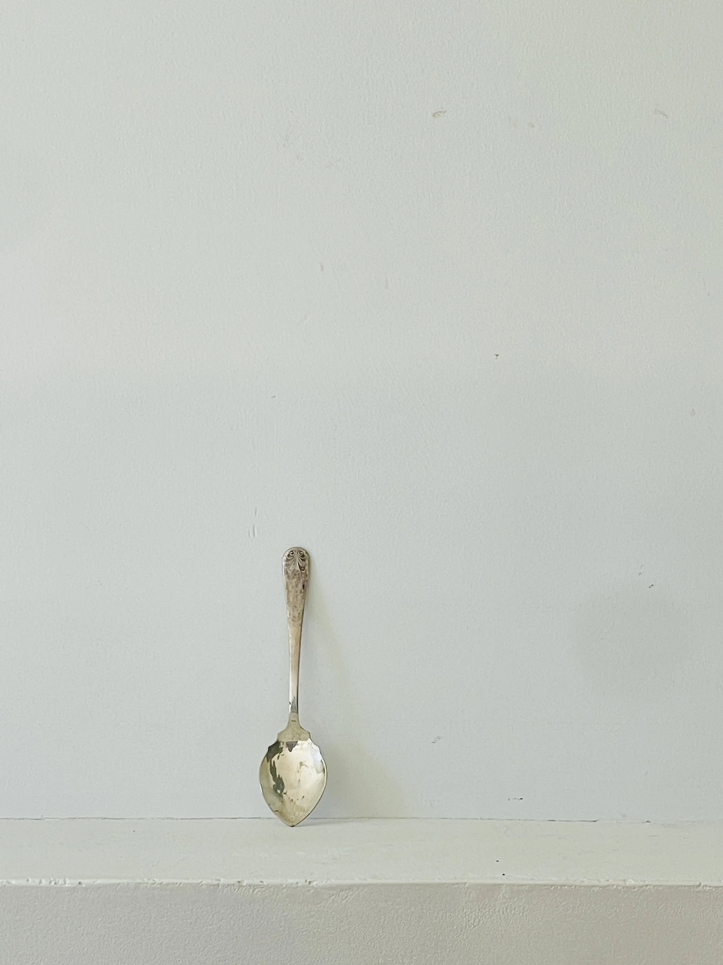 MATERI(A)NTIQUES SILVER PLATE SMALL SERVING SPOON.jpg