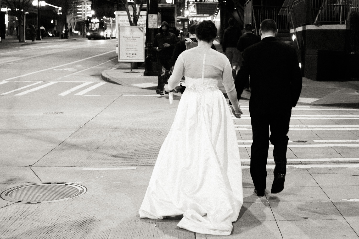 Ruths Chris Steakhouse - Wine Cellar Wedding - Brady & Sara - Seattle Wedding Photographer