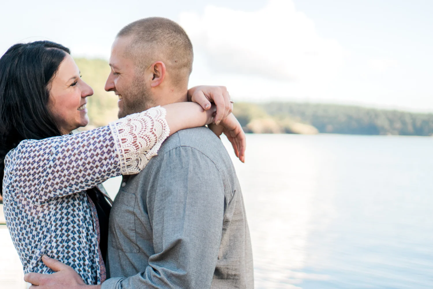 whidbey island enagagment session - rosario beach - ebeys landing - anthony &amp; jen - seattle wedding photographer