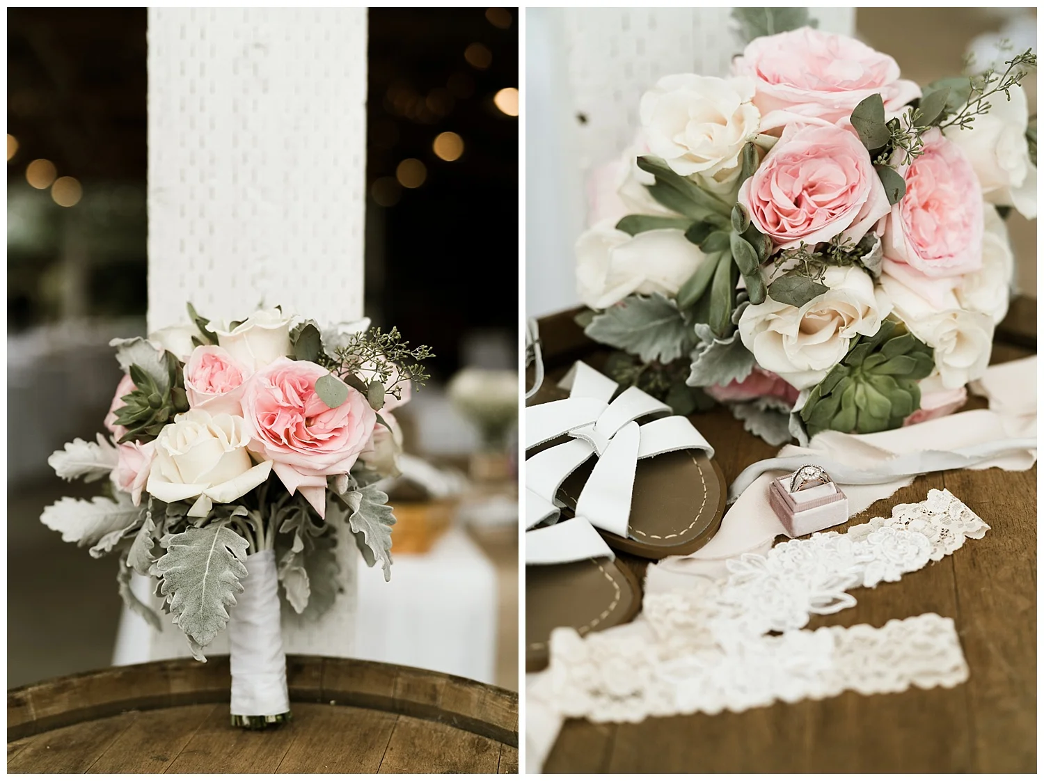 Rustic Chic Wedding | Bridal details | PNW wedding photographer 