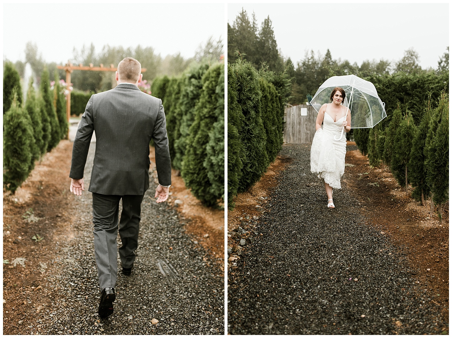 Rustic Chic Wedding | wedding day first look ideas | PNW wedding photographer 