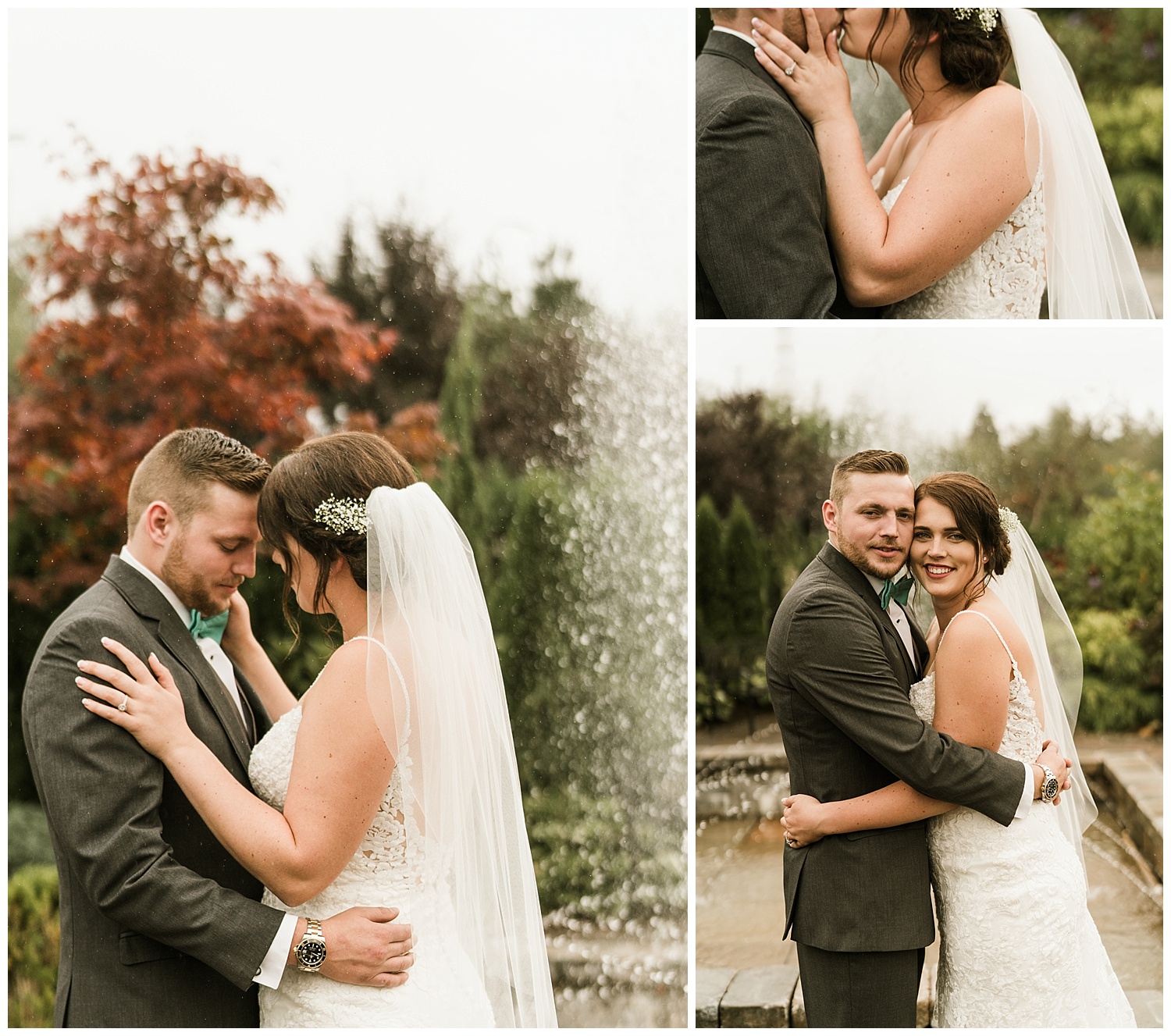 Rustic Chic Wedding | Bride and Groom Portraits | PNW wedding photographer 