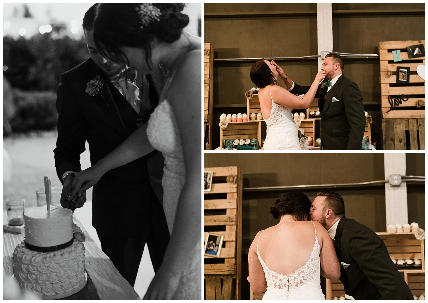 Rustic Chic Wedding | wedding day reception events | PNW wedding photographer