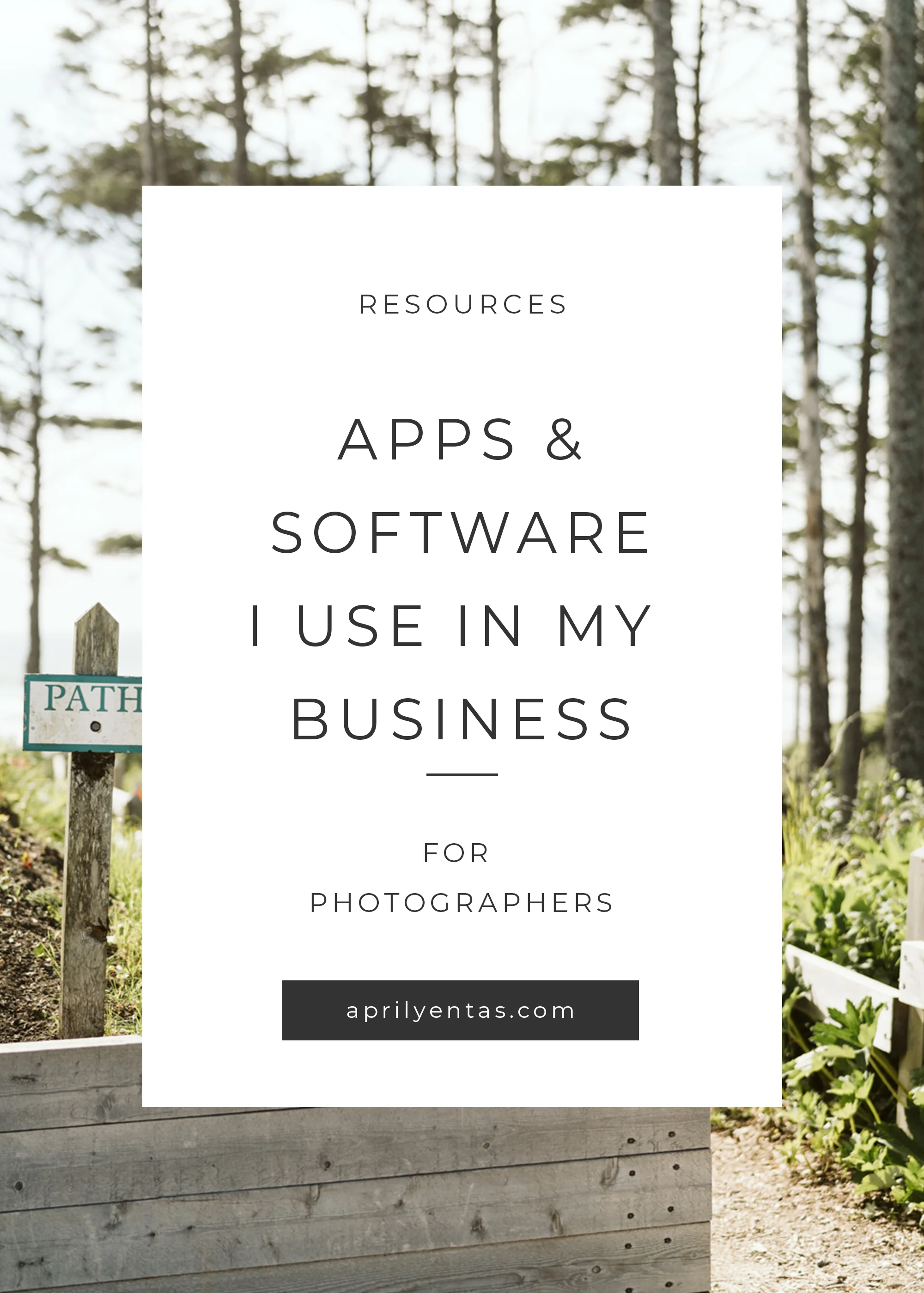  what apps &amp; software I use for my business - resources for photographers