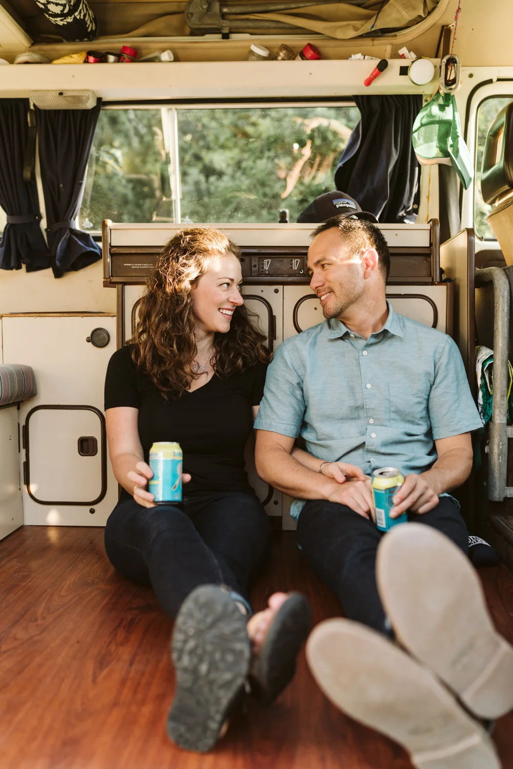 woodsy beach engagement session - carkeek park & beach - katie & taylor - seattle wedding photographer