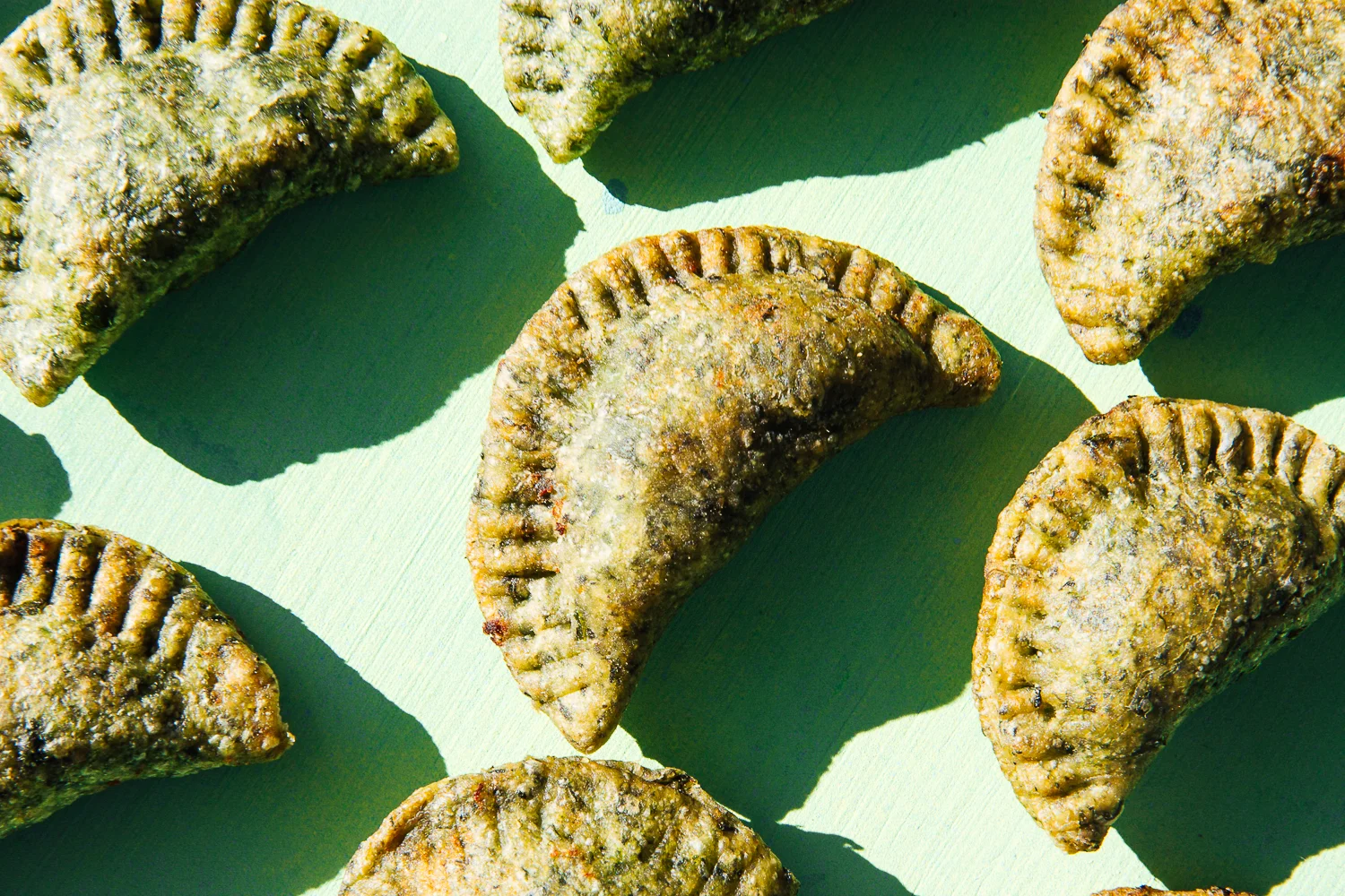 Samosas with Spinach and Potato