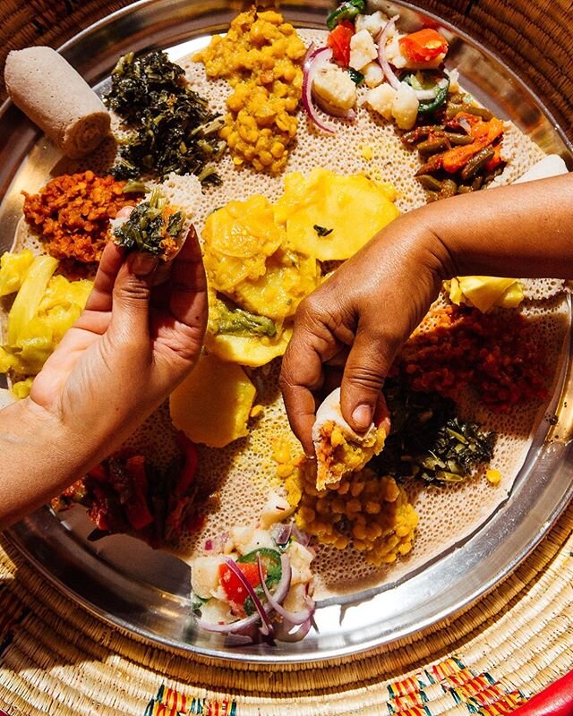 Excited to share our latest Austin in a Pocket collaboration featuring Taste of Ethiopia 2 on South Congress with @tribeza + @aristocraft and photos by @mackannecheese. Link in our profile for the story. #theworldinapocket #ethiopianfood