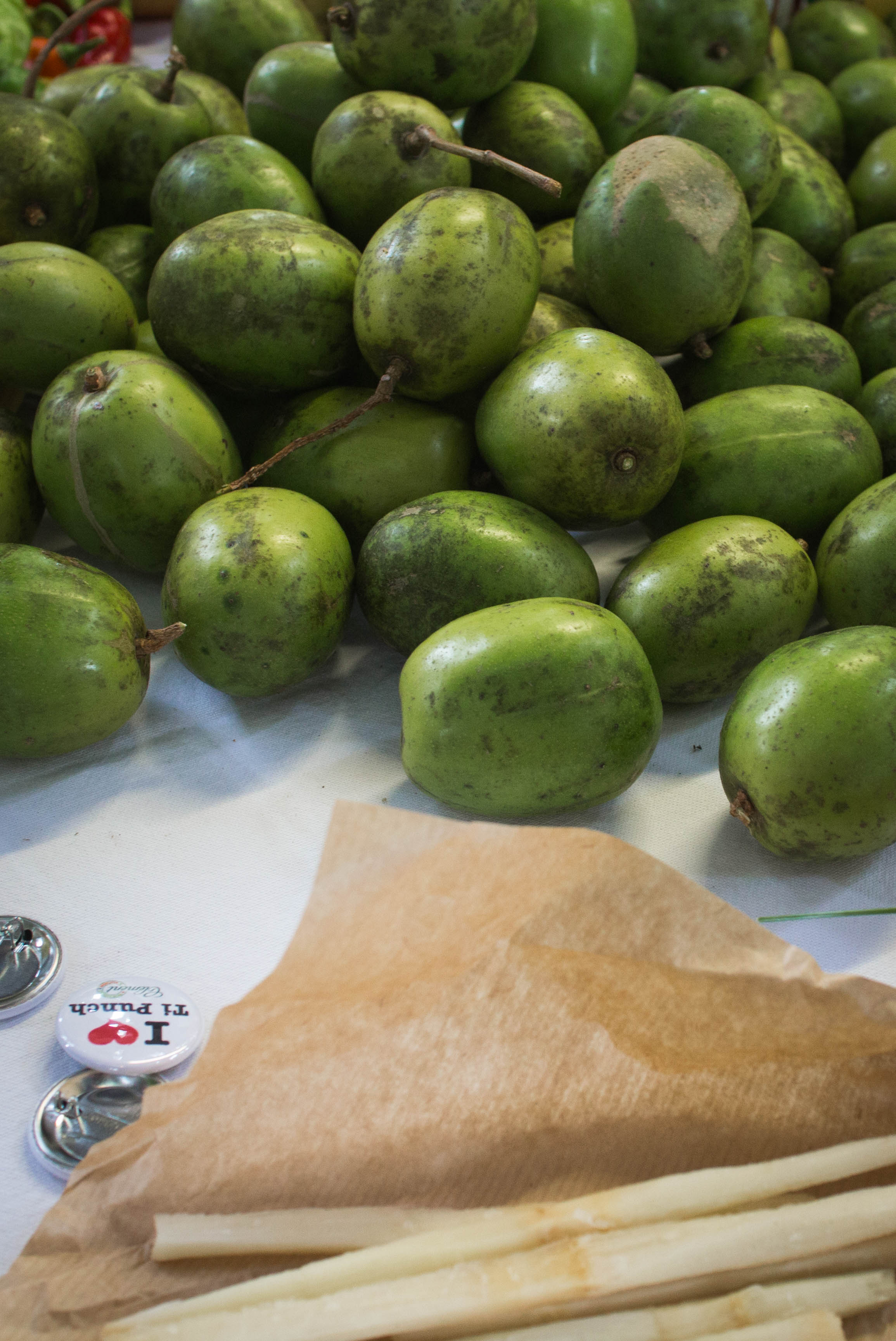 Sugar cane and tropical fruit for the Ti' Punch Cup
