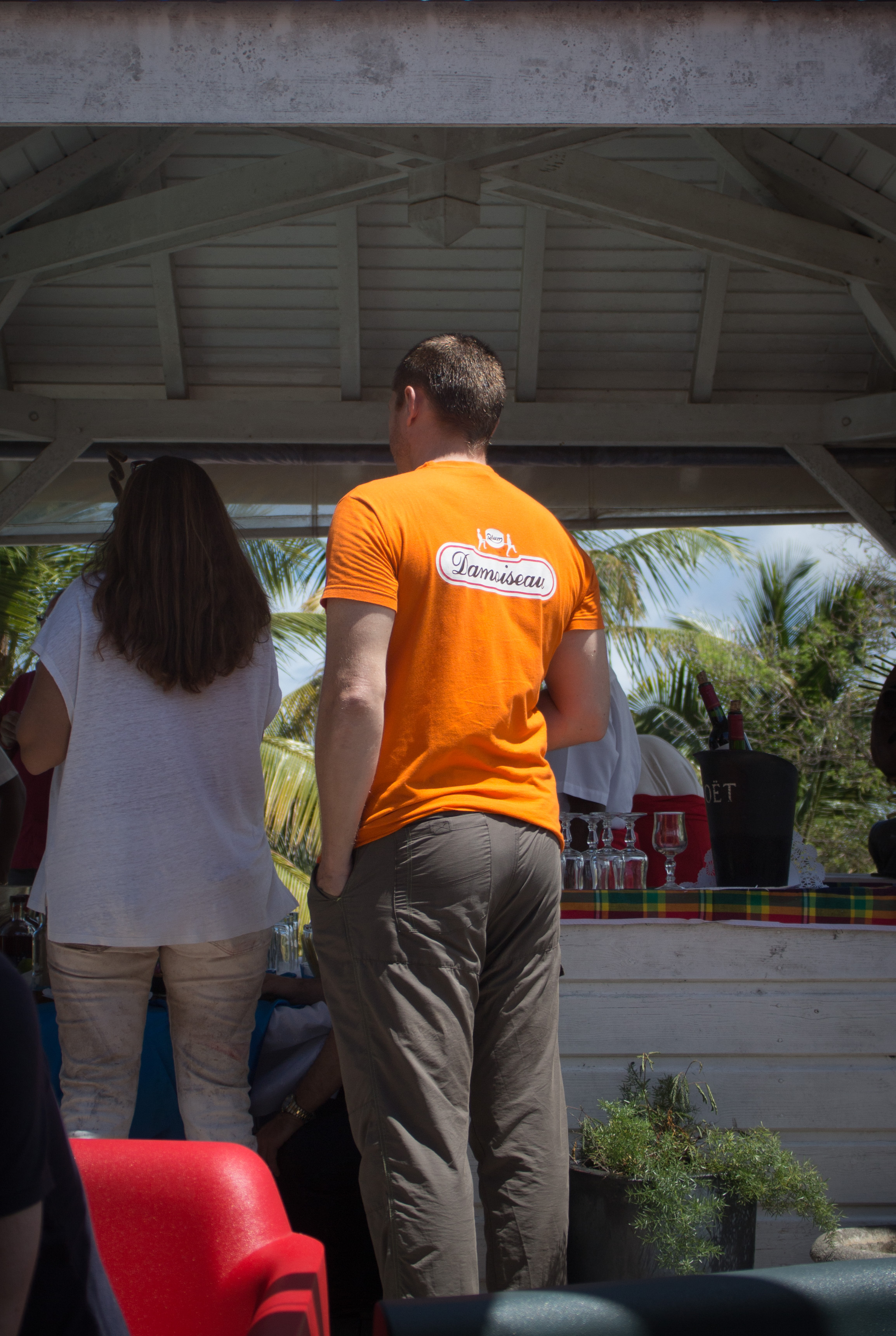 Orange Damoiseau shirt