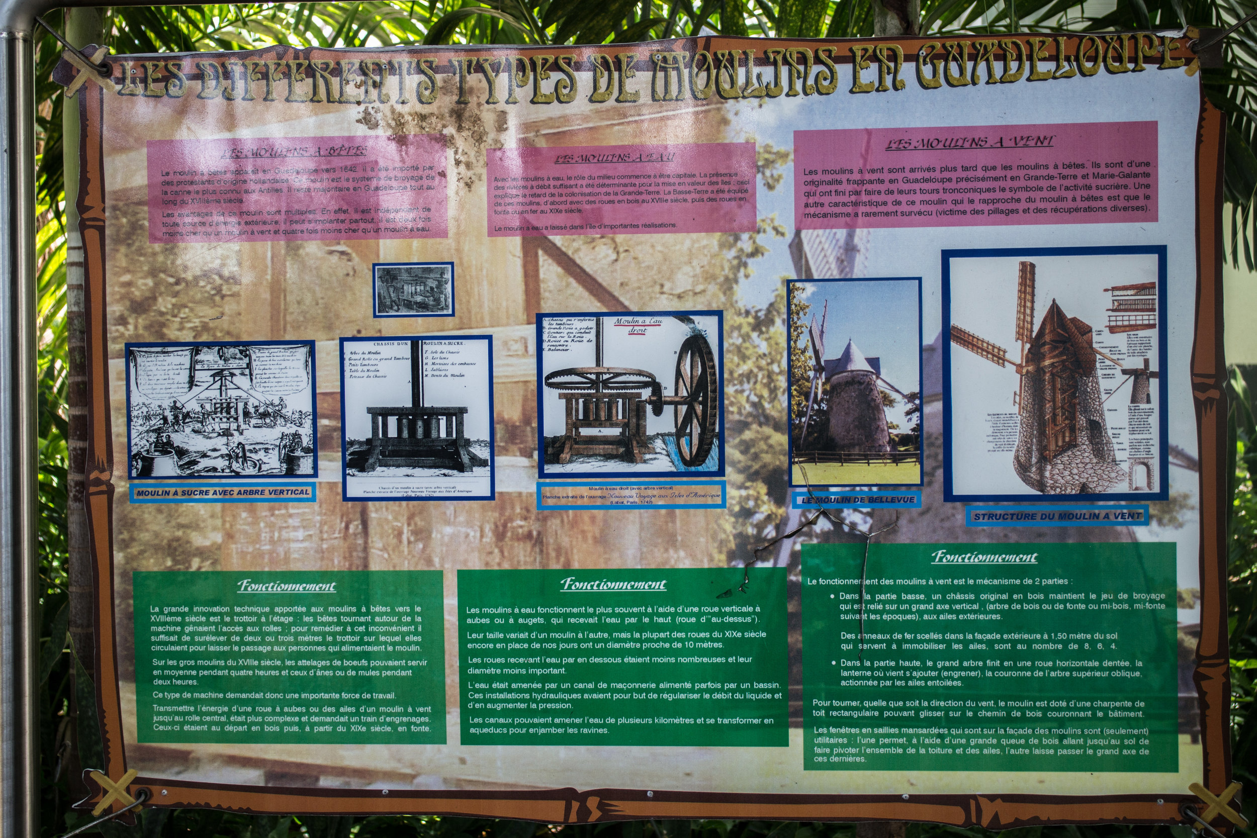 Different types of Mills in Guadeloupe