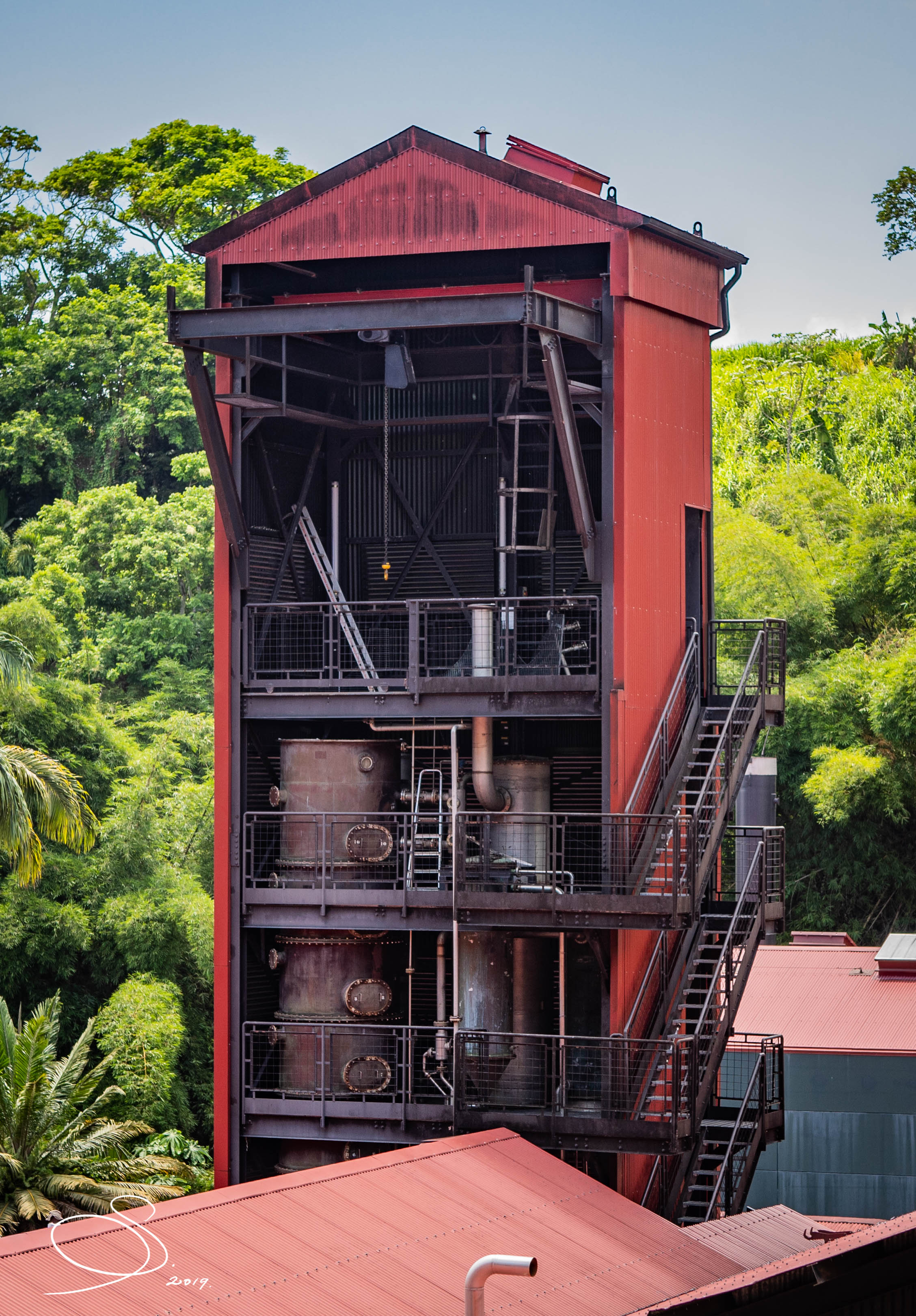 Stills at Rhum J.M., heads removed