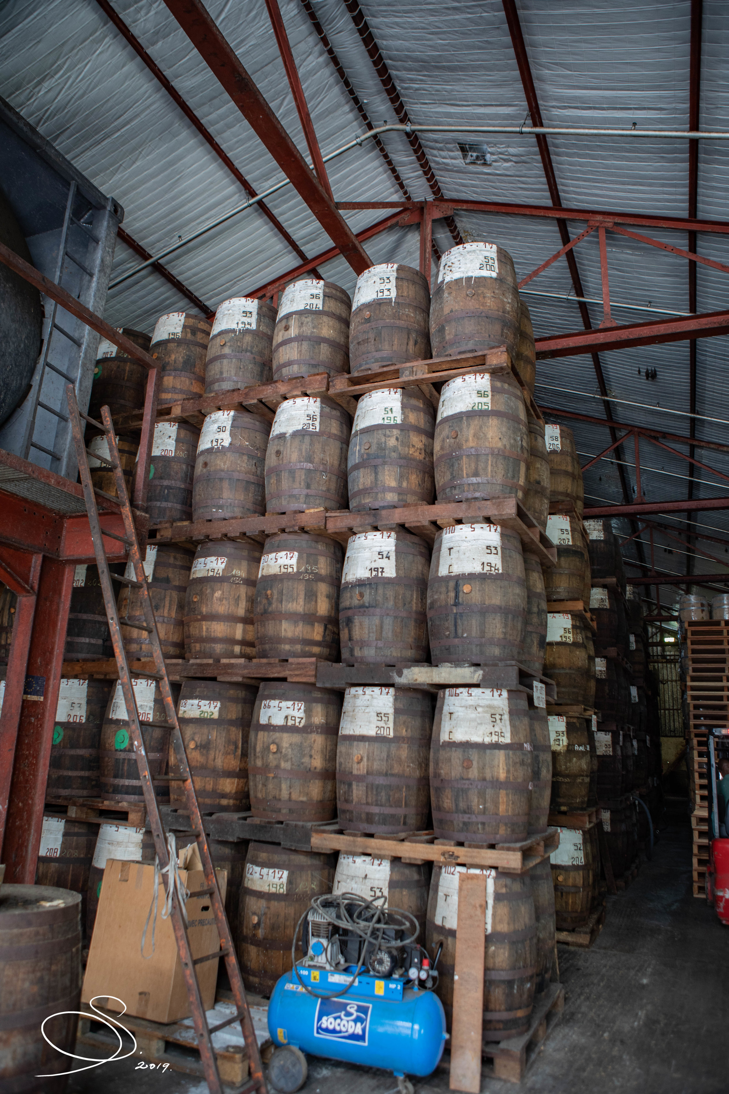 More old barrels