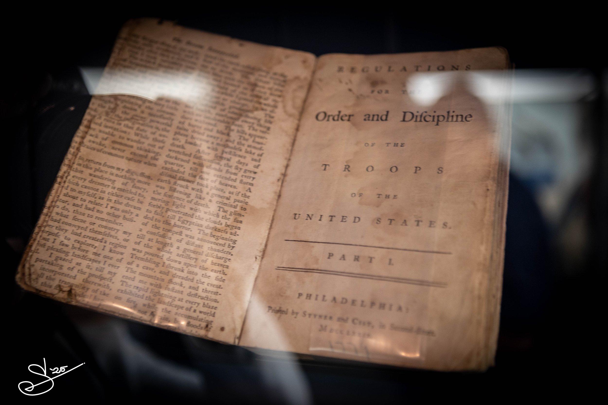 Regulations for the Order and Discipline of the Troops of the United States, by Friedrich Wilhelm de Steuben, 1779.