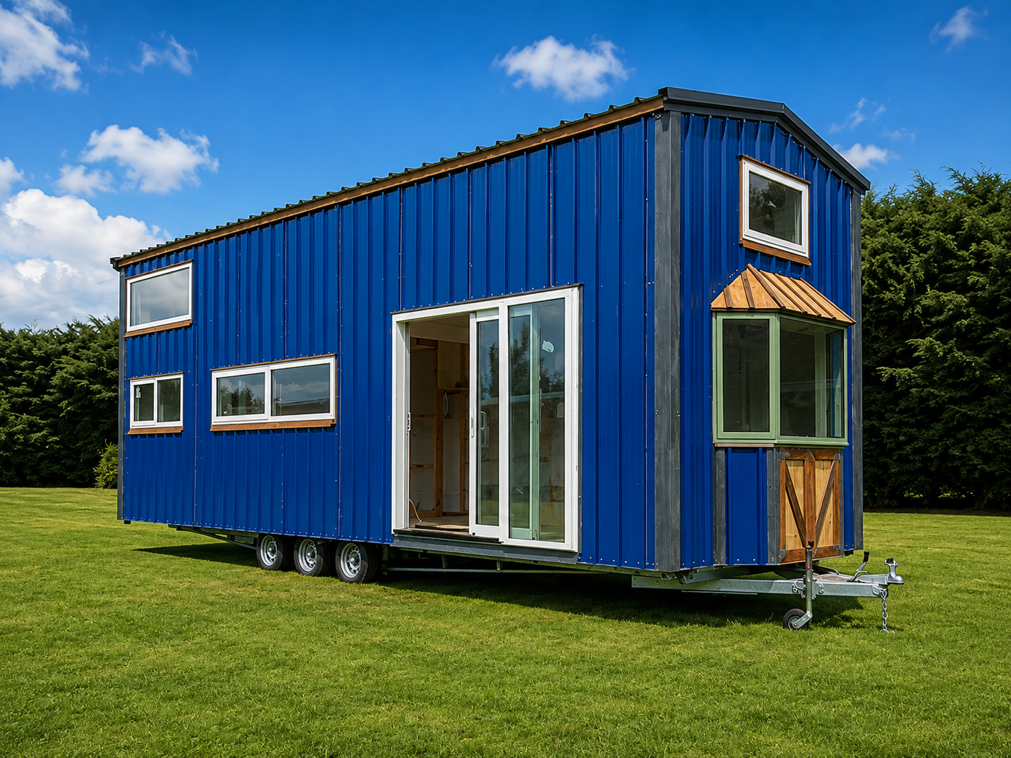We also built a lot of big SIPs panel houses, often up to maximum road legal size.