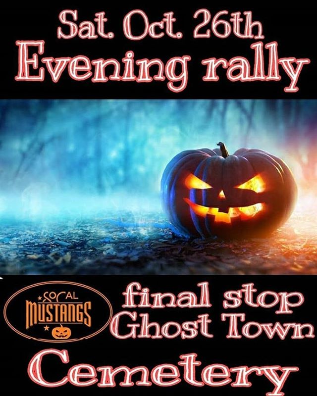 @Socalmustangs is at it again witha Halloween run! #socalmustangs #mustangmonday #mustangcountryinternational #mustang #mustangwheels #shelby #gt350 #calico #mustangparts