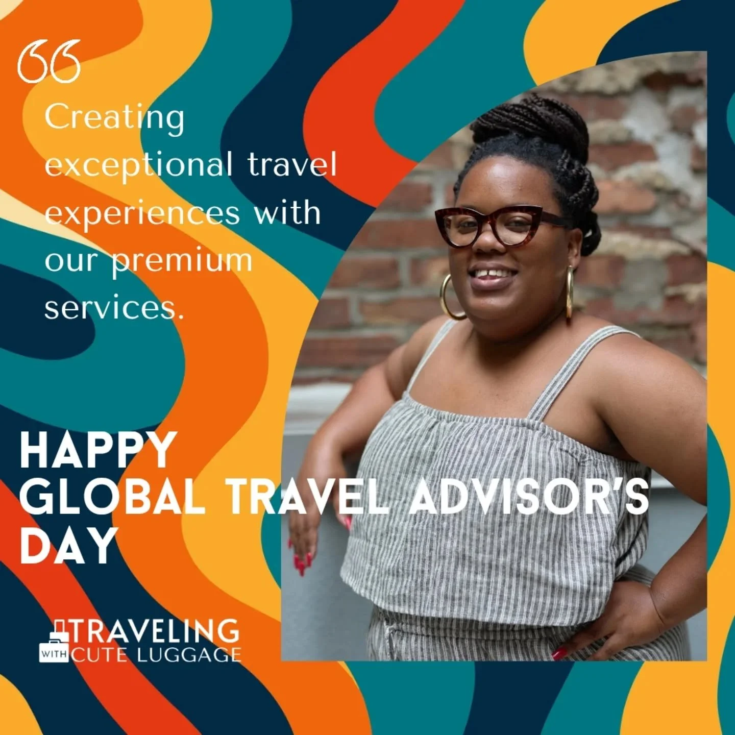 Most days are a dream, literally. But, I love being in this industry. I love letting others know what's up and turning travel dreams into reality. #HappyGlobalTravelAdvisorDay 
#TravelingWithCuteLuggage #galvestontravelagent #houstontravelagent #your