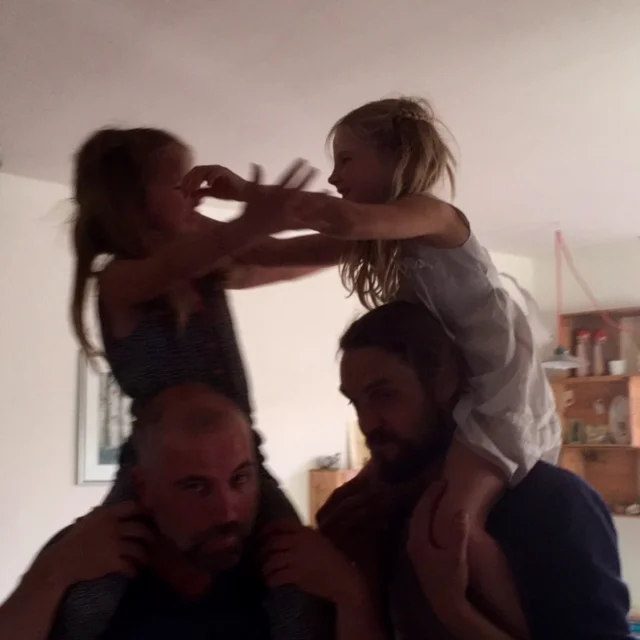 Afscheid van vriendjes