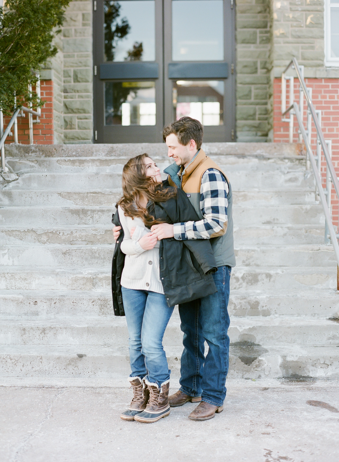  Halifax Wedding Photographer, winter engagement session, Truro Nova Scotia, Canadian Engagement Session, Jacqueline Anne Photography, Film Engagement Session 