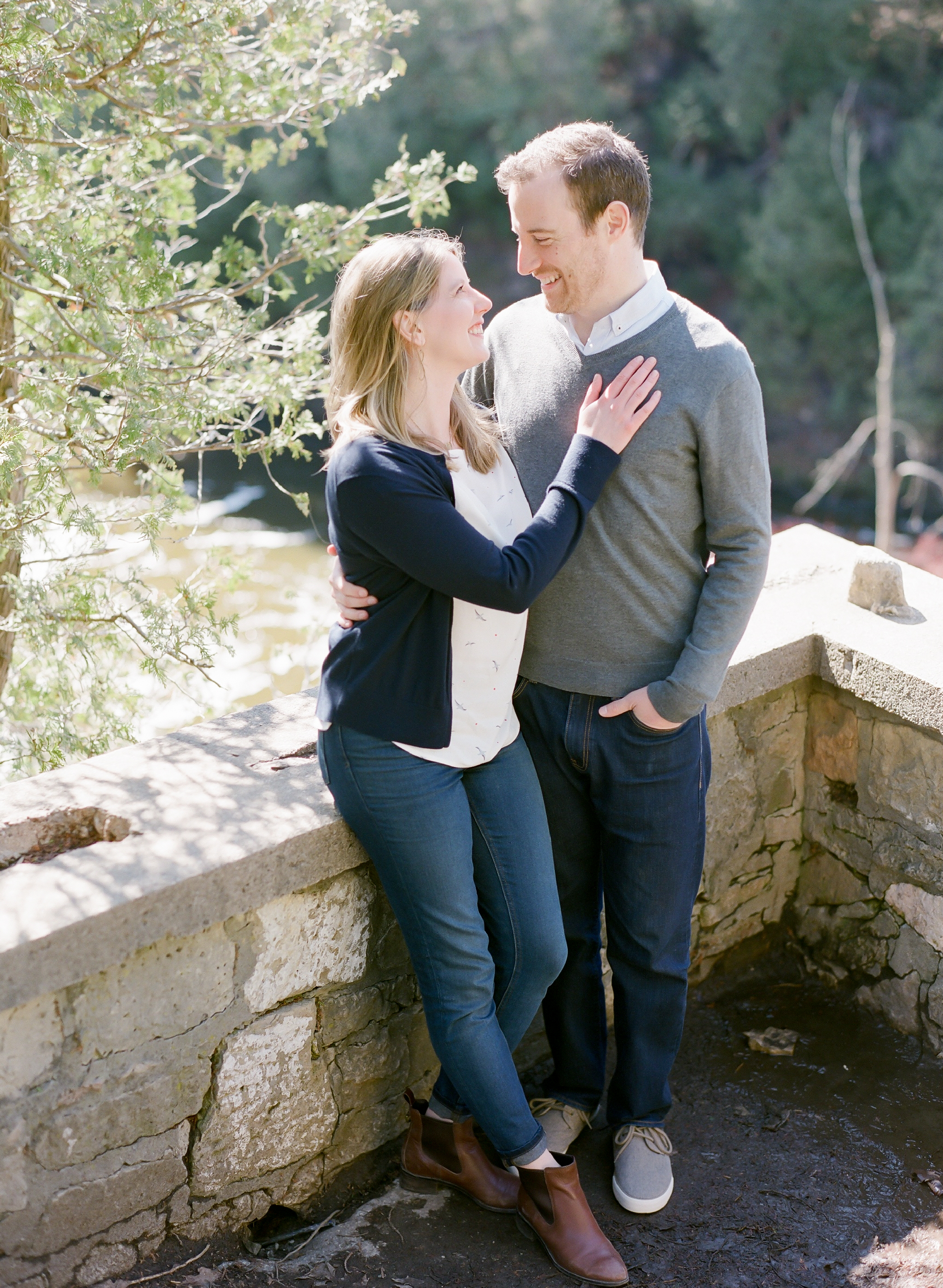 An Elora Engagement Session at Lover's Leap