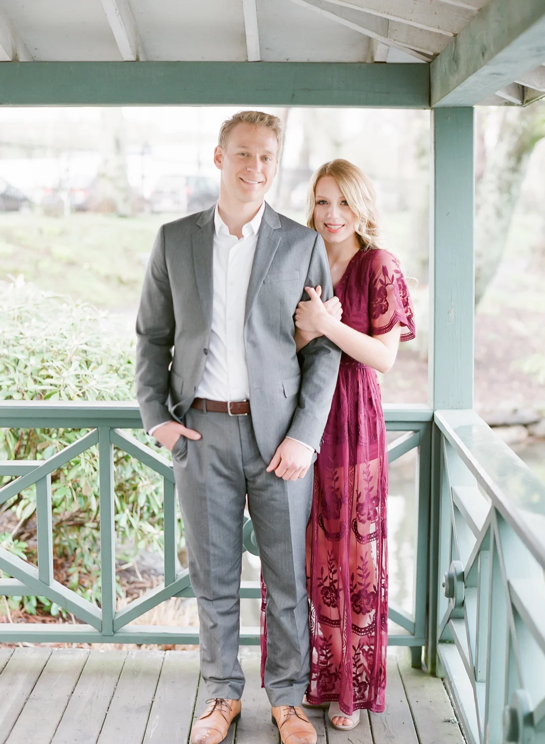 Halifax Photography Session, Nova Scotia, Halifax Public Gardens, Halifax Wedding Photographer, Magnolia Trees in Halifax, Halifax Gardens Engagement Session, Spring Engagement Session in Halifax